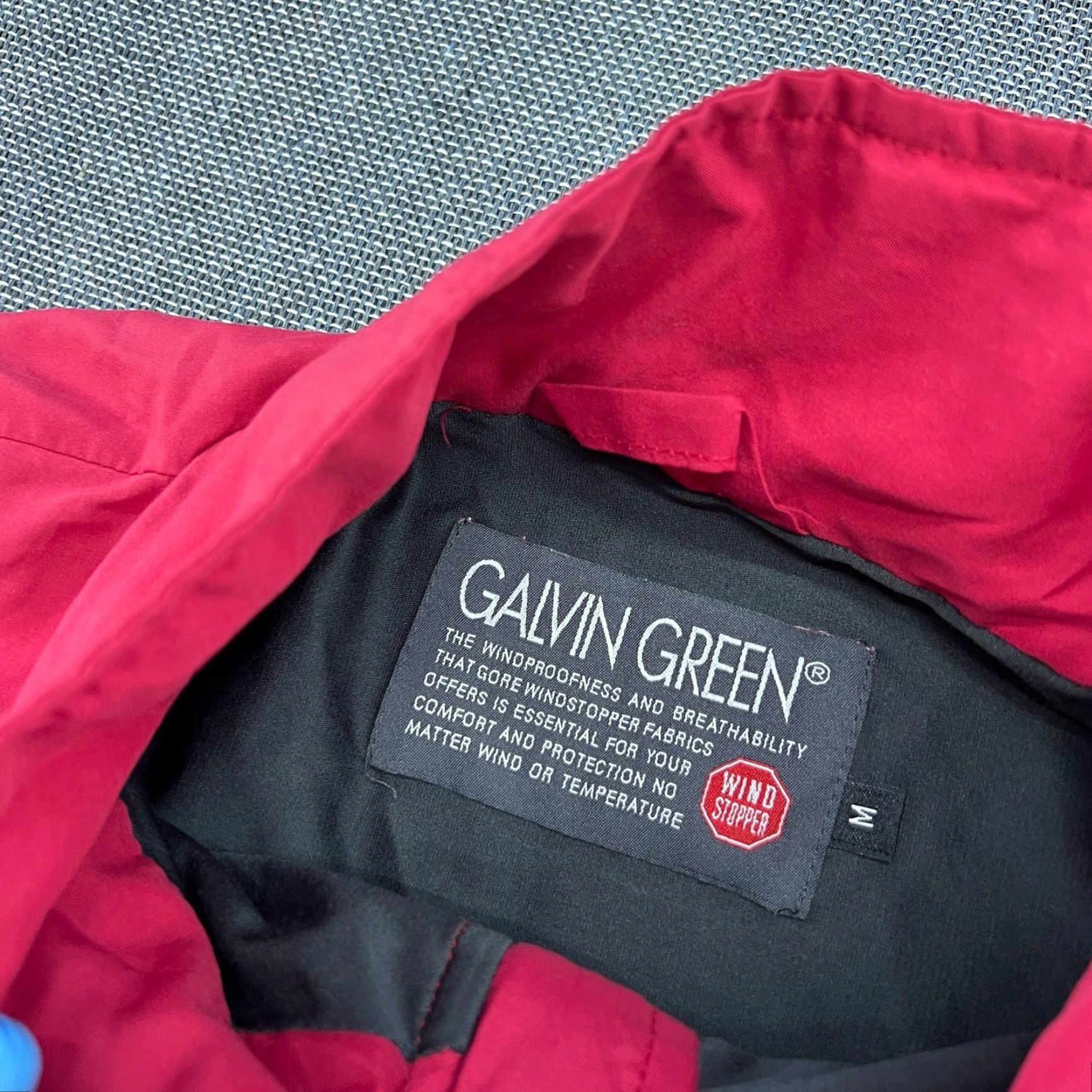 Galvin Green Galvin Green Lightwight Windstopper Jacket Mens M Red 1/4 Zip Golf Windbreaker Shirt Size US M / EU 48-50 / 2 - 7 Thumbnail