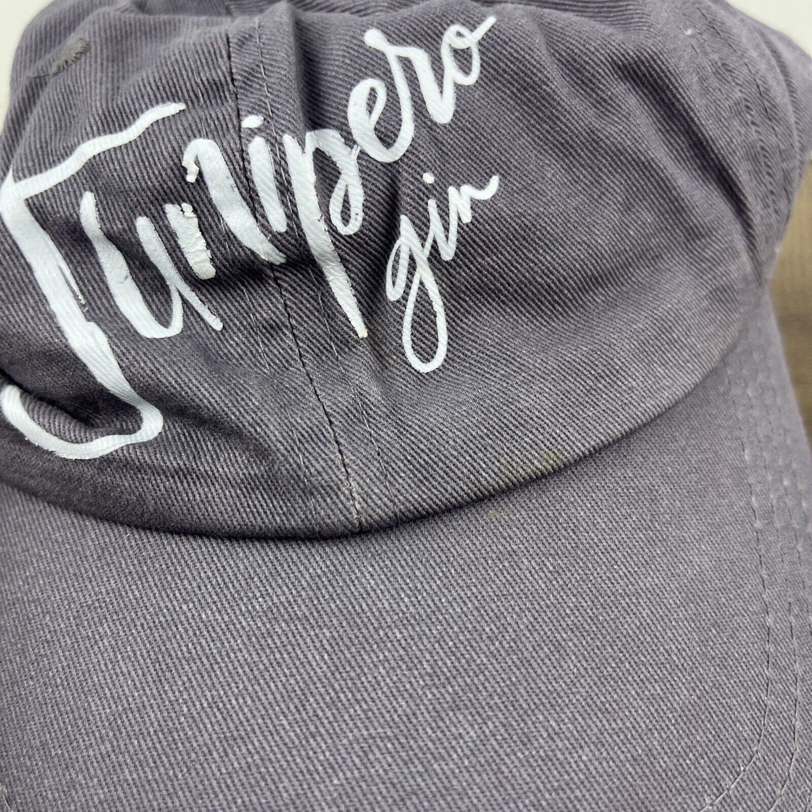 Other Junipero Jin Hat Gray Hat Adjustable Adult Size Hat Gray Cap Size ONE SIZE - 6 Thumbnail
