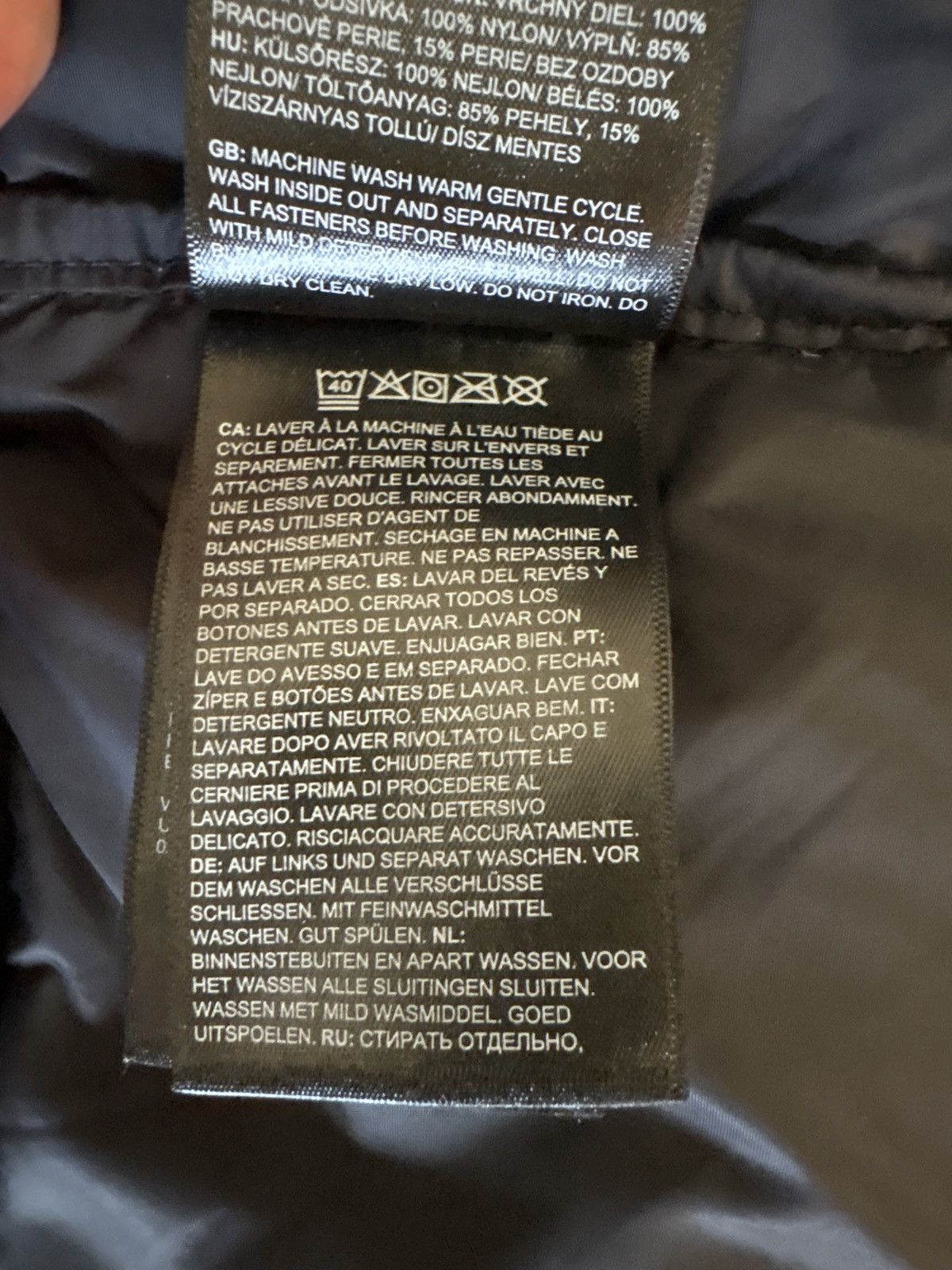 The North Face The North Face Nuptse 700 Puffer Black Size US L / EU 52-54 / 3 - 11 Thumbnail