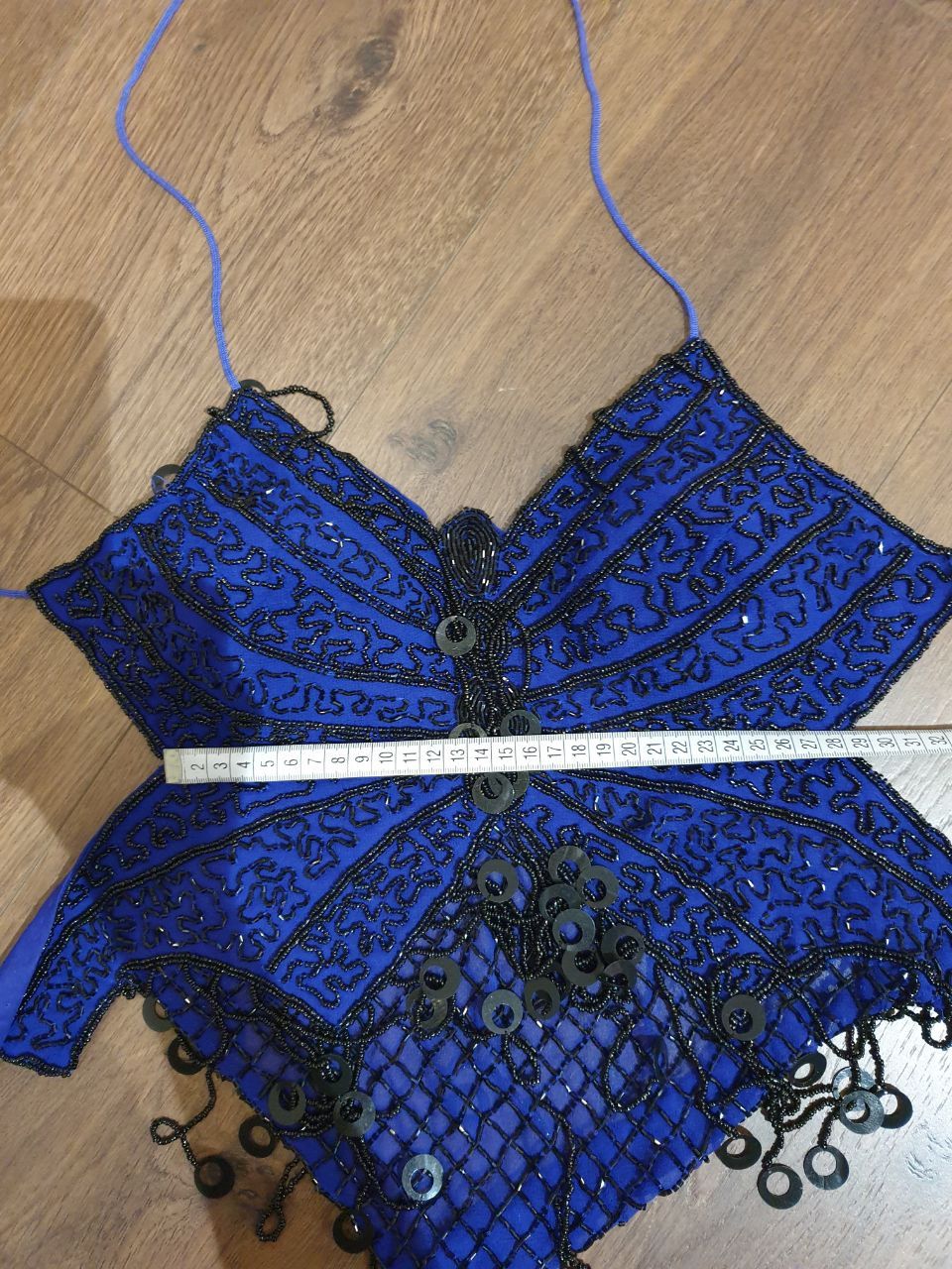 Other Butterfly halter top blue color new condition Size S / US 4 / IT 40 - 5 Thumbnail