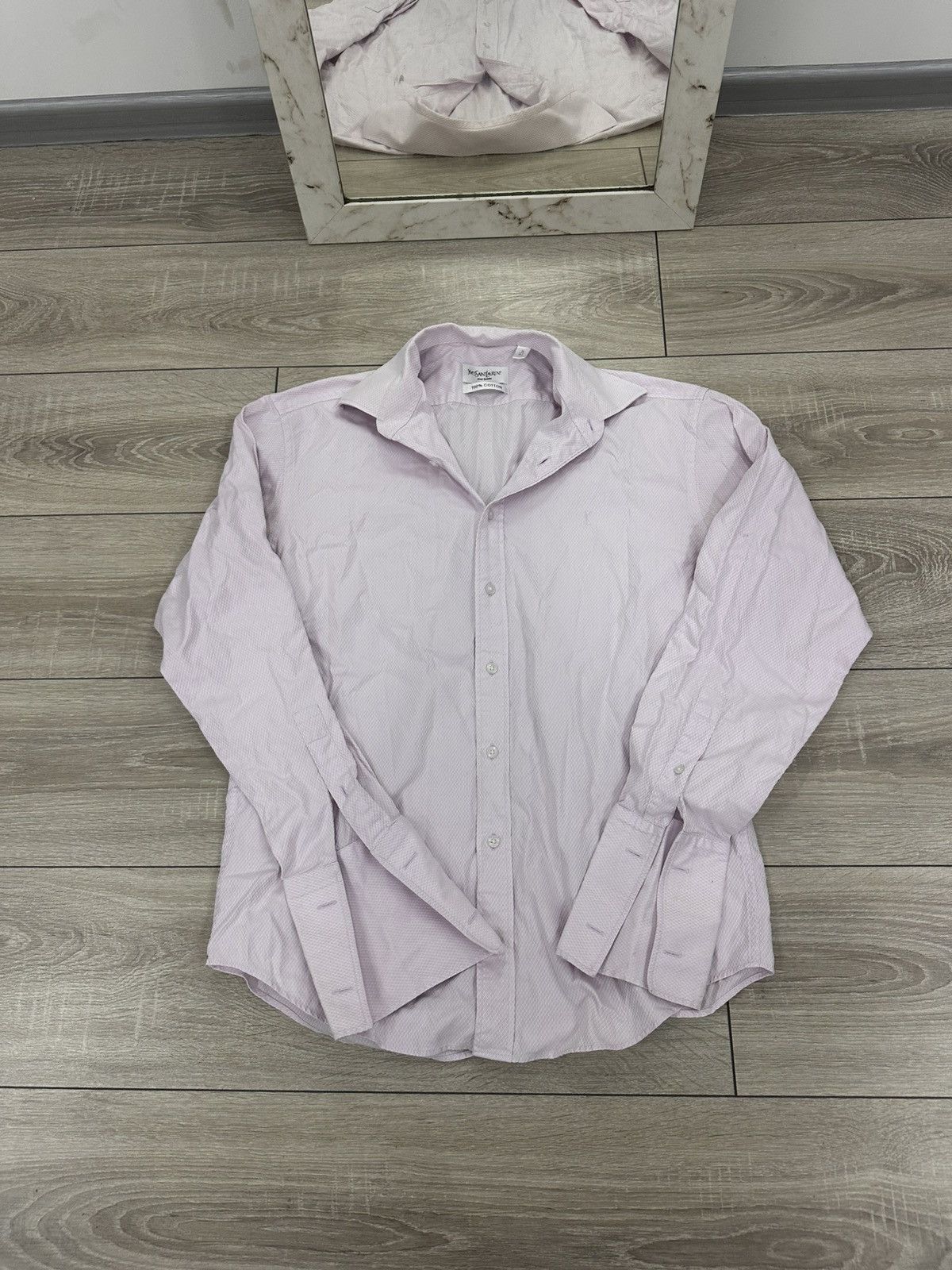 Yves Saint Laurent Yves Saint Laurent Vintage Shirt Size US M / EU 48-50 / 2 - 1 Thumbnail