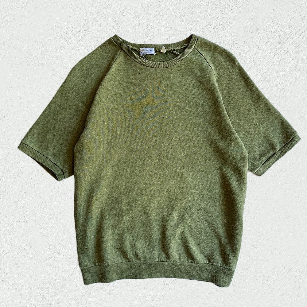 Image of Helmut Lang 1998 Short Sleeve Crewneck in Green, Men's (Size Small)