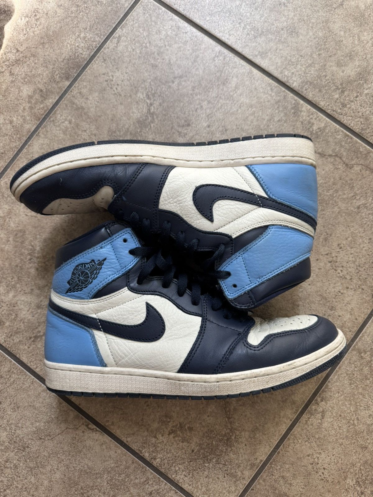 Nike Nike Retro High Jordan 1 Obsidian Size US 10.5 / EU 43-44 - 1 Thumbnail
