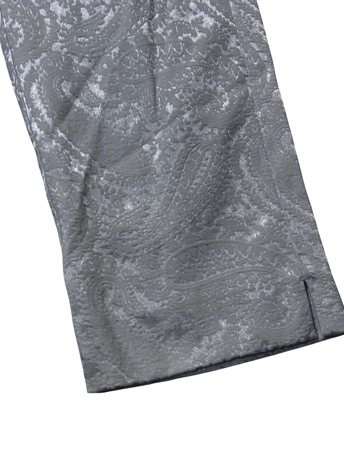 Soft Surroundings Women’s silver pants.wp0307 Size 30" / US 8 / IT 44 - 3 Thumbnail