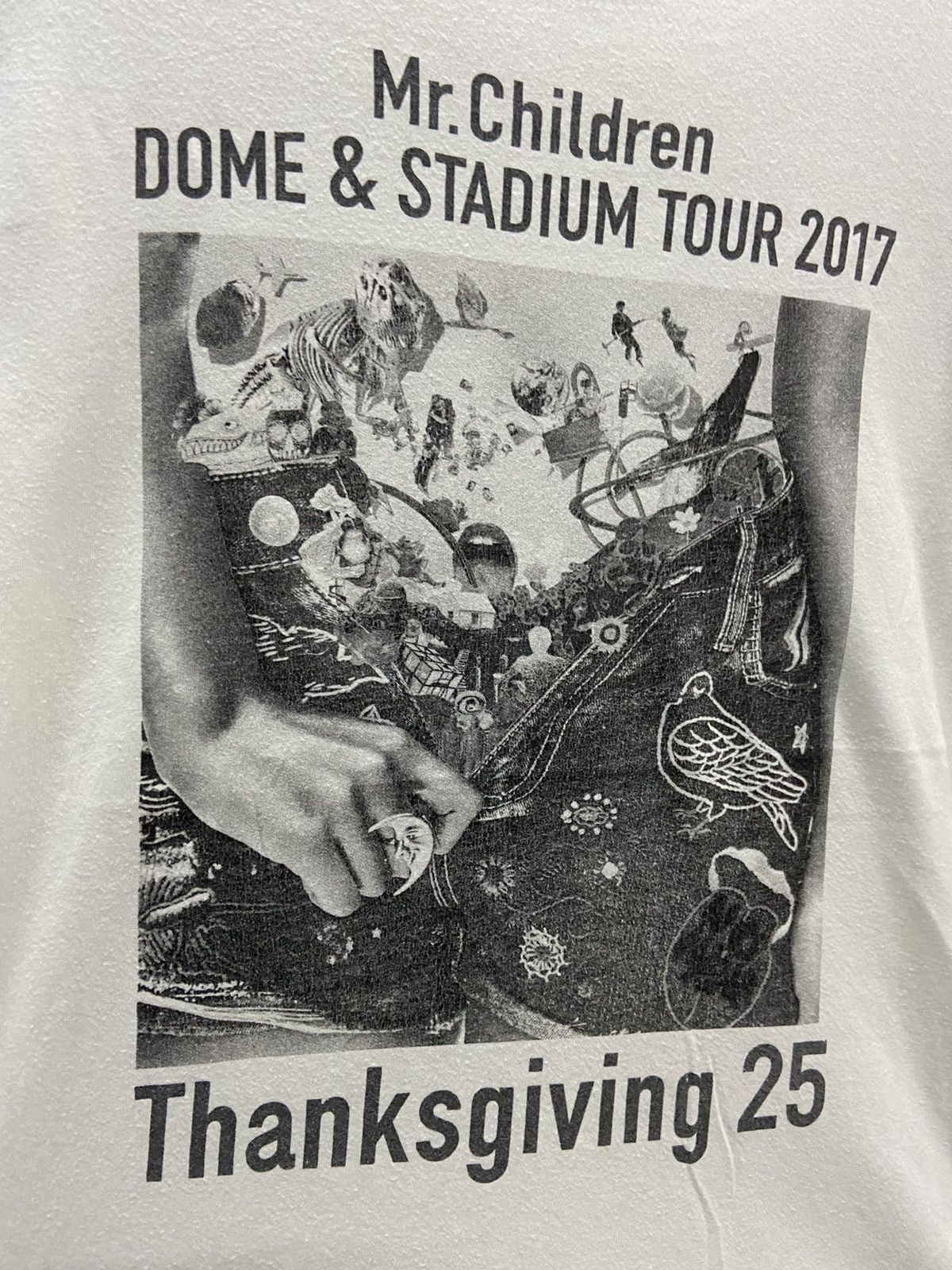 Japanese Brand MR.CHILDREN DONE & STADIUM TOUR 2017 TEE SHIRT Size US M / EU 48-50 / 2 - 2 Thumbnail