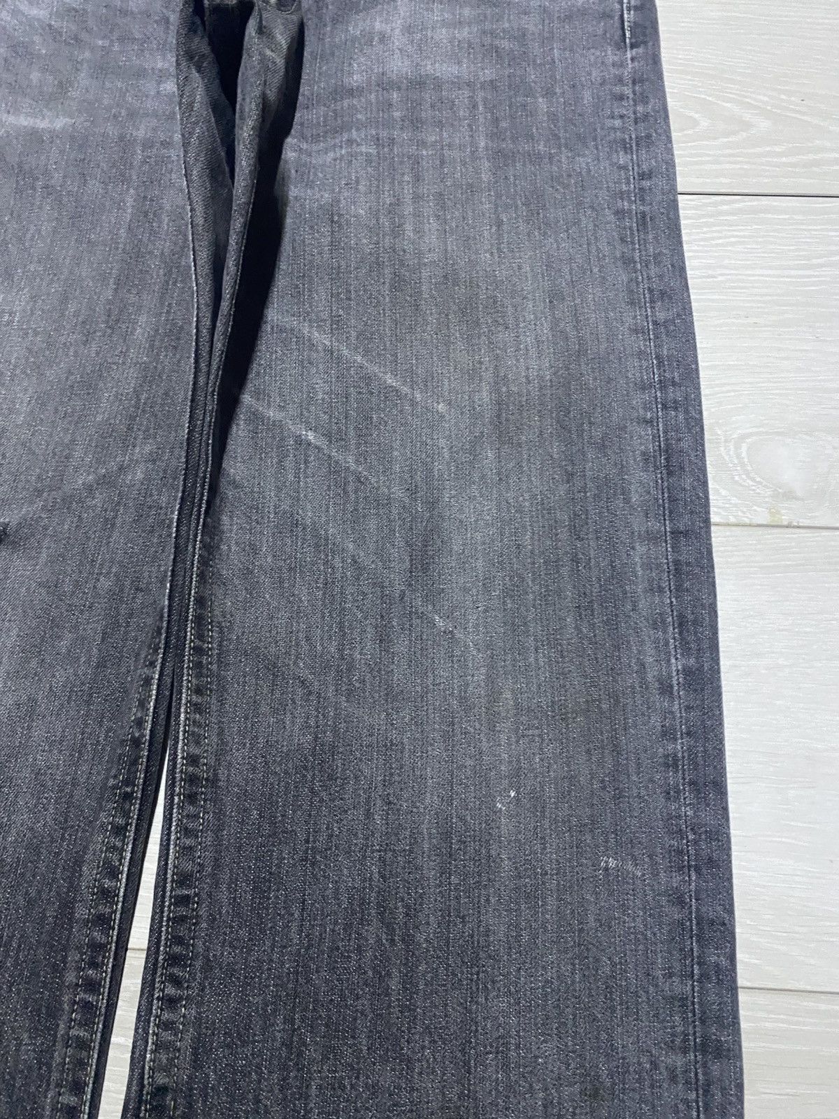 Japanese Brand Vintage Japanese Brand Denim Distresed Loose Jeans Size US 34 / EU 50 - 8 Thumbnail