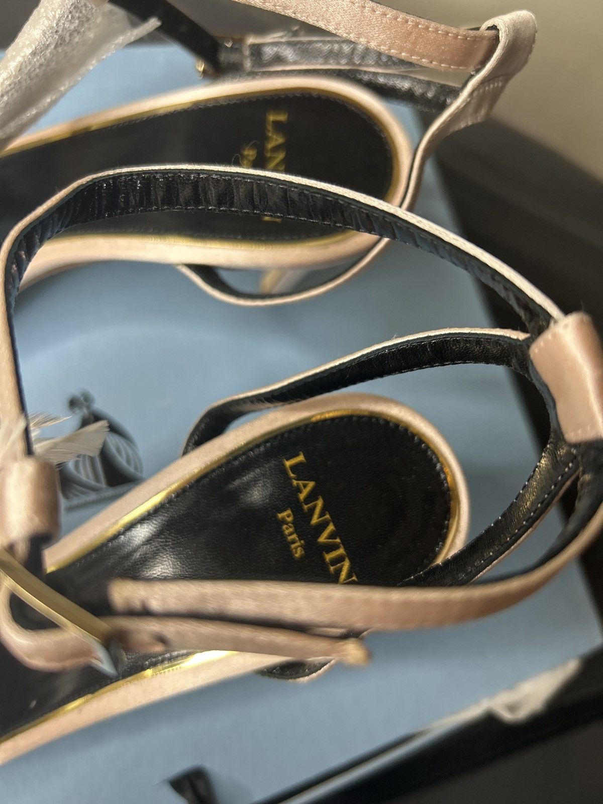 Lanvin Lanvin feather heels Size US 7 / IT 37 - 6 Thumbnail