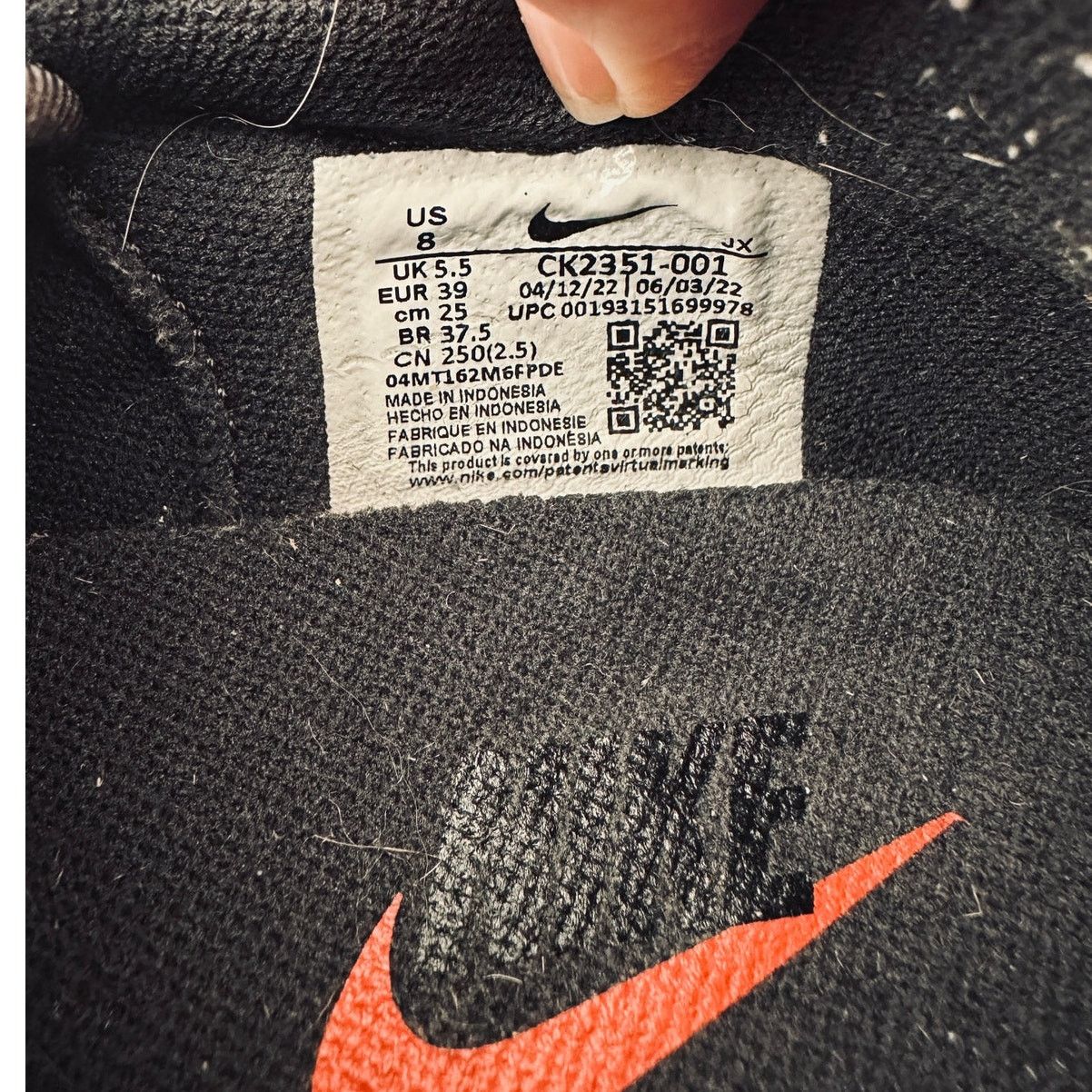 Nike Nike Black Retro Daybreak Athletic Casual Shoes Sneakers 8 Size US 8 / IT 38 - 10 Thumbnail