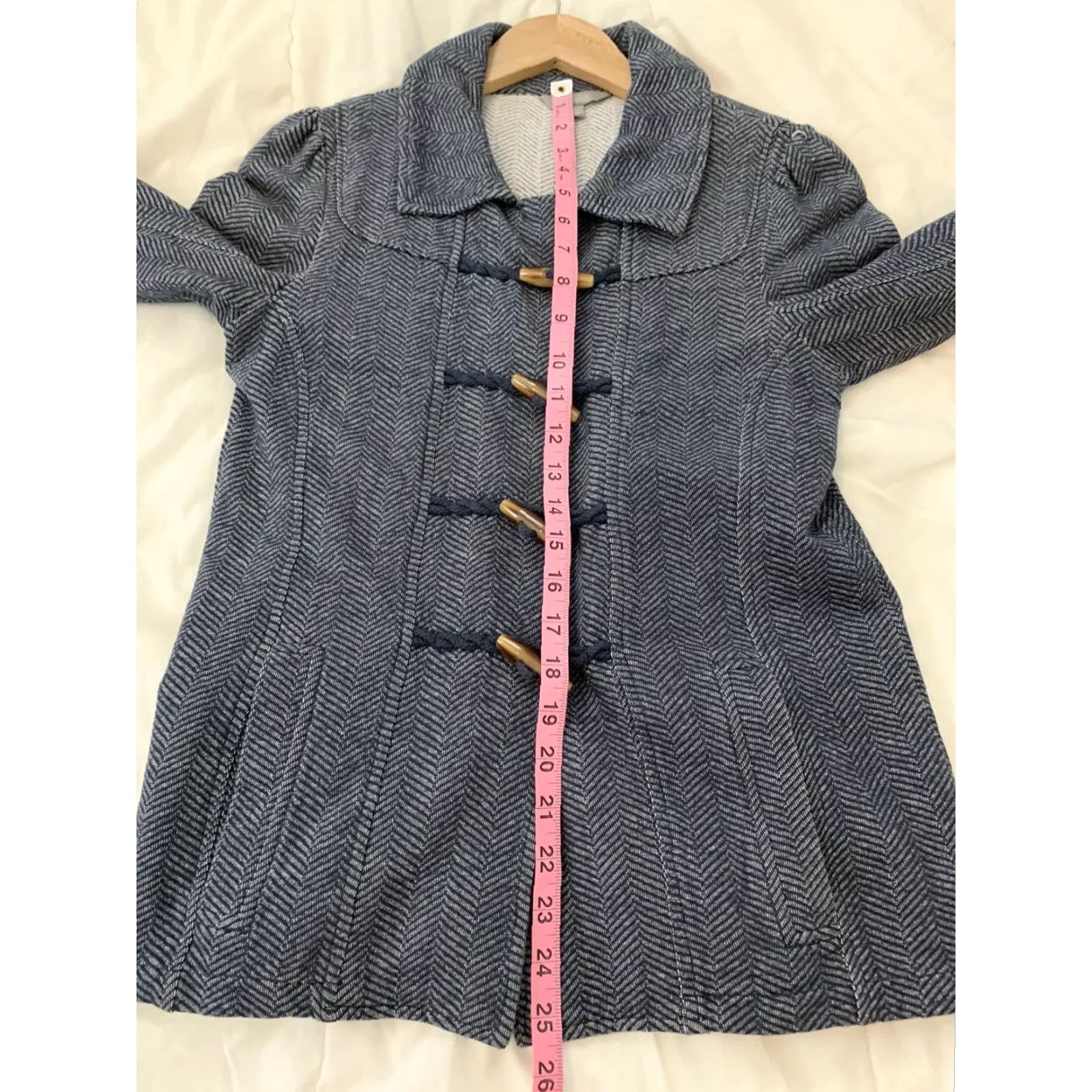 Nordstrom **Women's Nordstrom Toggle Blazer Jacket Small Blue** User: Women's Nordstrom Toggle Button Blazer Jacket Small Blue Size S / US 4 / IT 40 - 6 Thumbnail