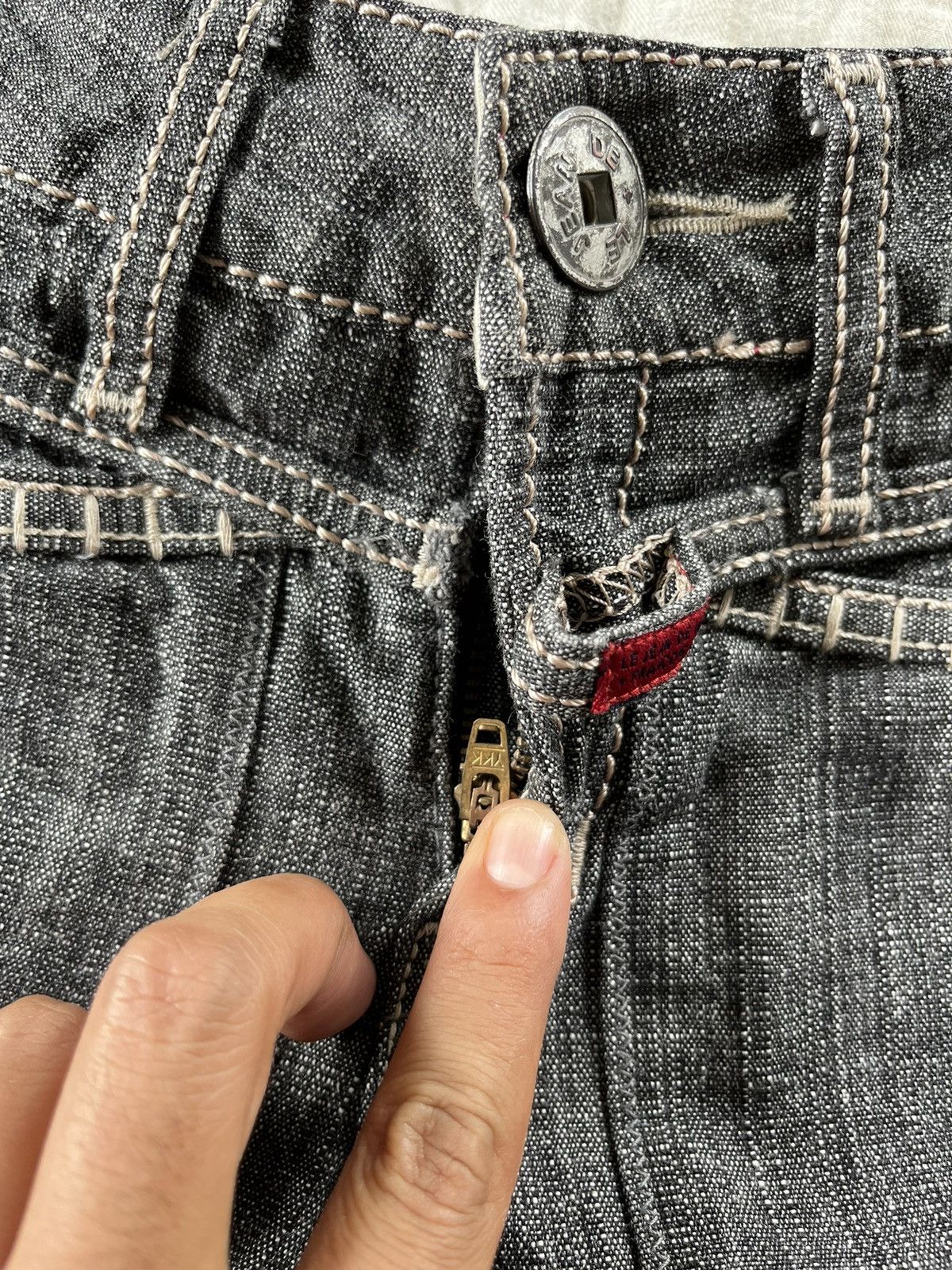 Designer × Marithe + Francois Girbaud Marithe Francois Girbaud Denim Punk Jeans Size US 29 - 13 Thumbnail