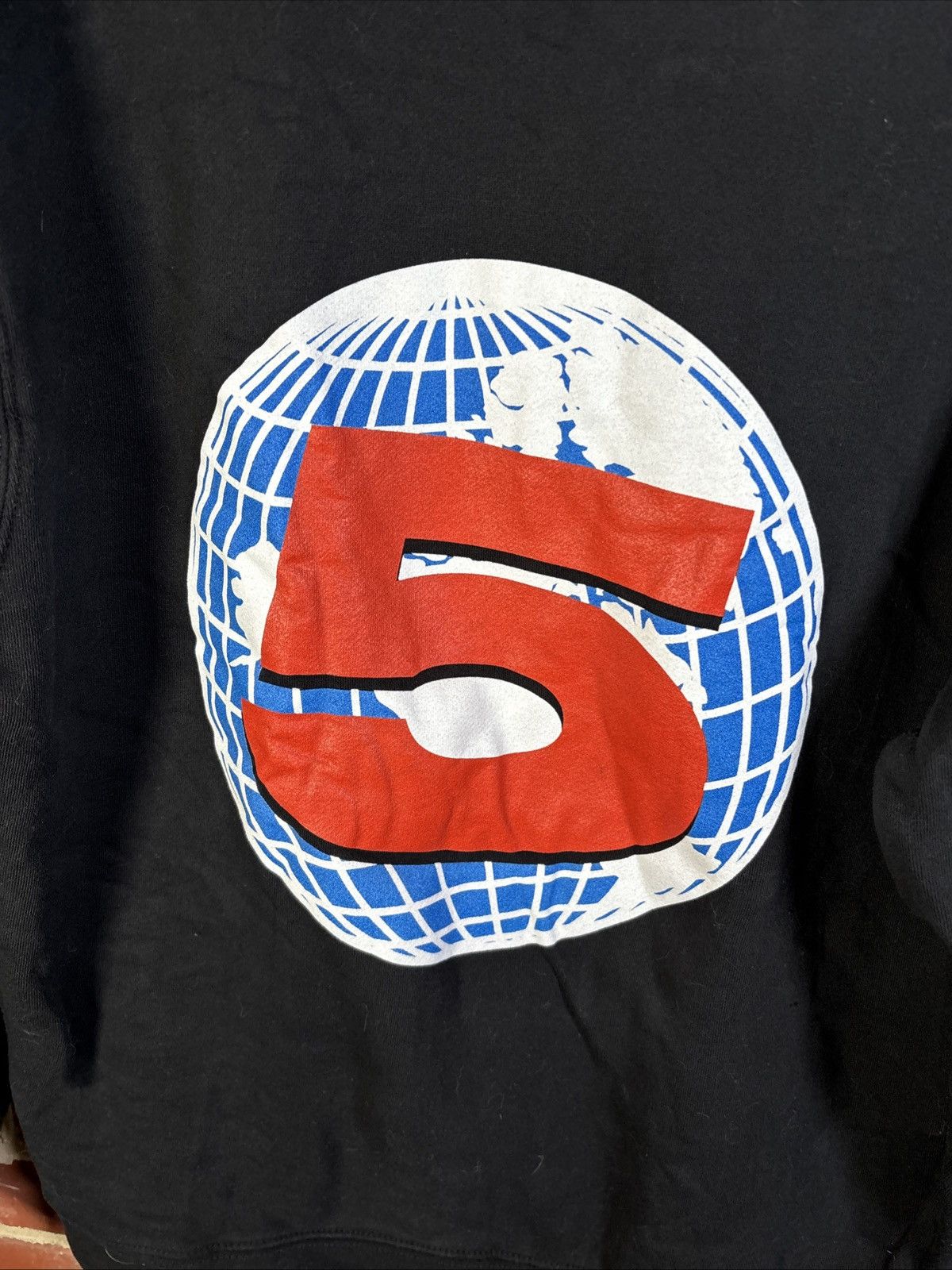 Other Channel 5 News Hoodie Sweatshirt Big Dual Graphics Sz M Size US M / EU 48-50 / 2 - 7 Thumbnail