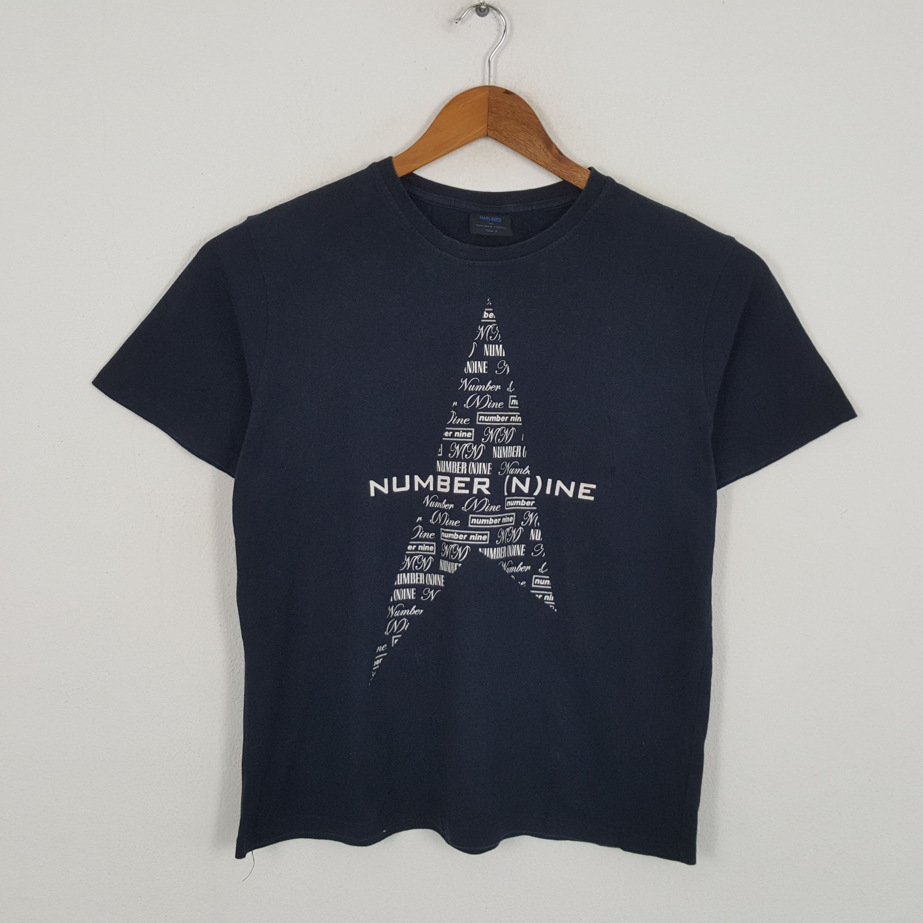 Marlboro × Number (N)ine × Vintage Vintage MARLBORO x NUMBER (N)INE Japanese Brand T-Shirts Size US L / EU 52-54 / 3 - 1 Thumbnail