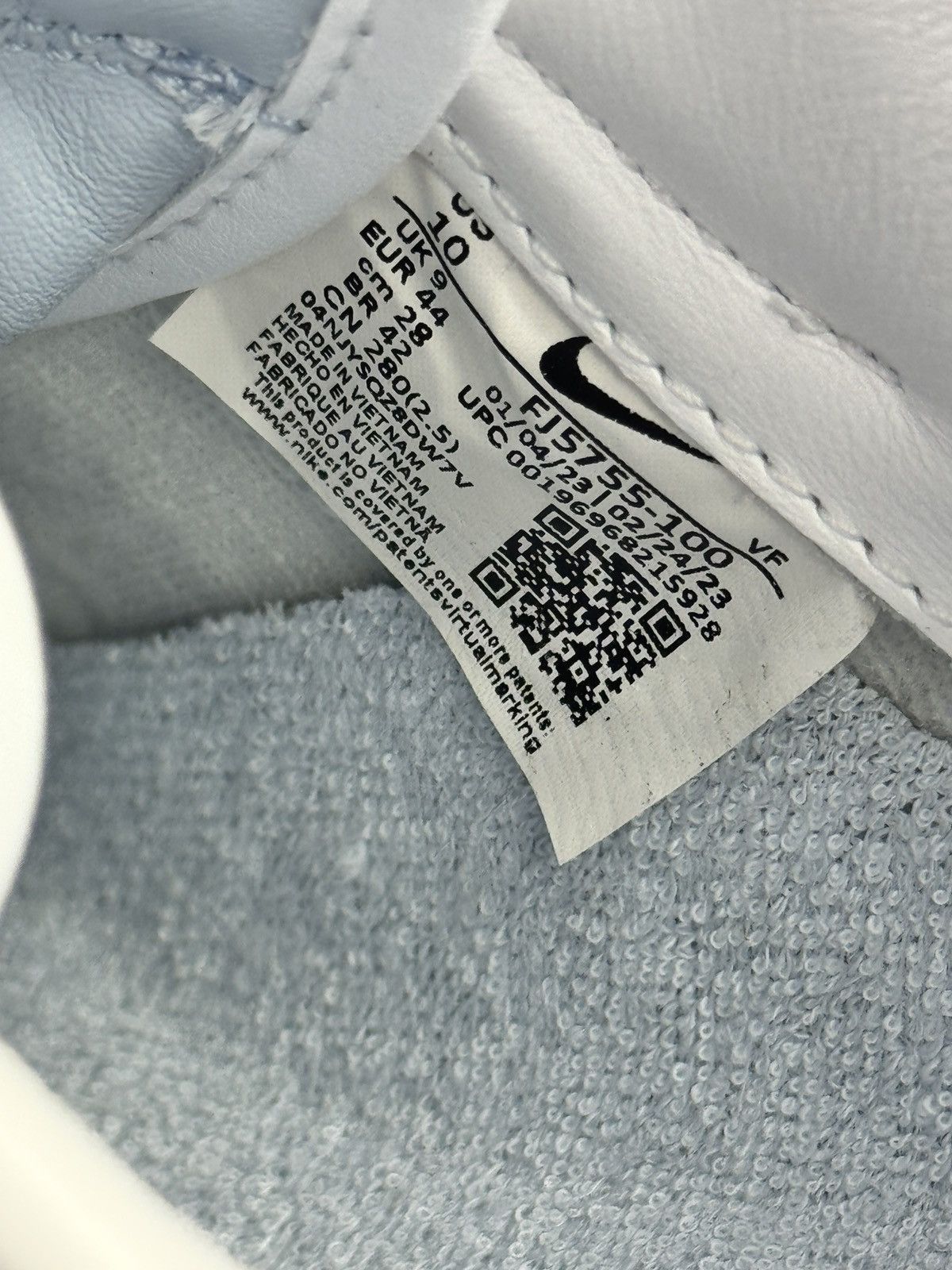 Nike AIR FORCE 1 X TERROR SQUAD LOYALTY LOW SNEAKERS QS TS NY Size US 10 / EU 43 - 13 Thumbnail