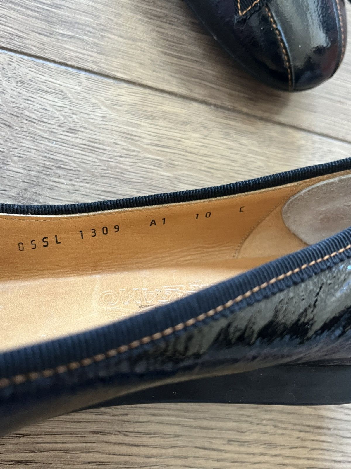 Salvatore Ferragamo Salvatore Ferragamo Leather Ballet Flats Size US 10 / IT 40 - 4 Thumbnail