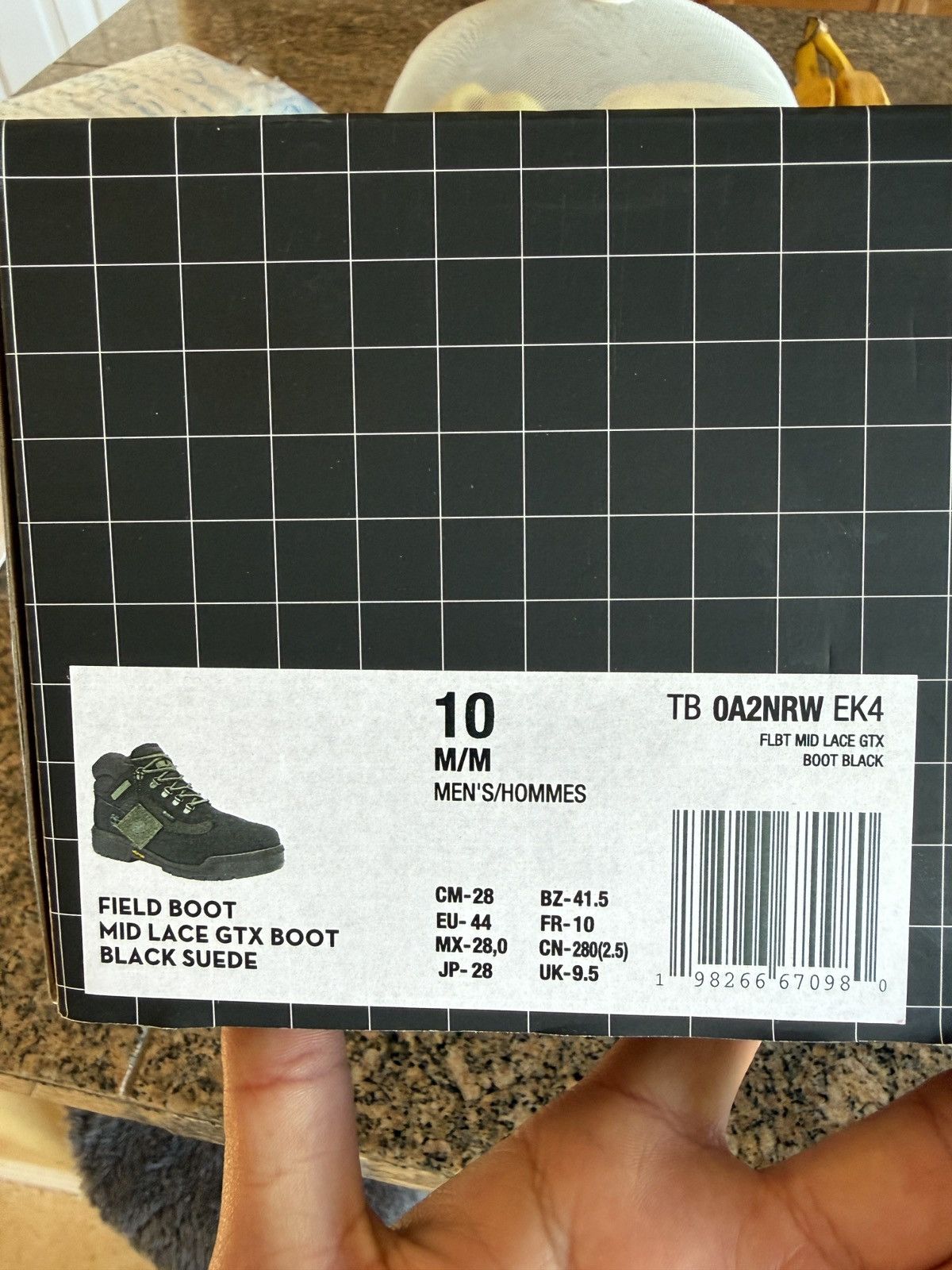 Undefeated Undefeated x Timberland Field Boot Goretex Black Suede 10M Size US 10 / EU 43 - 6 Thumbnail