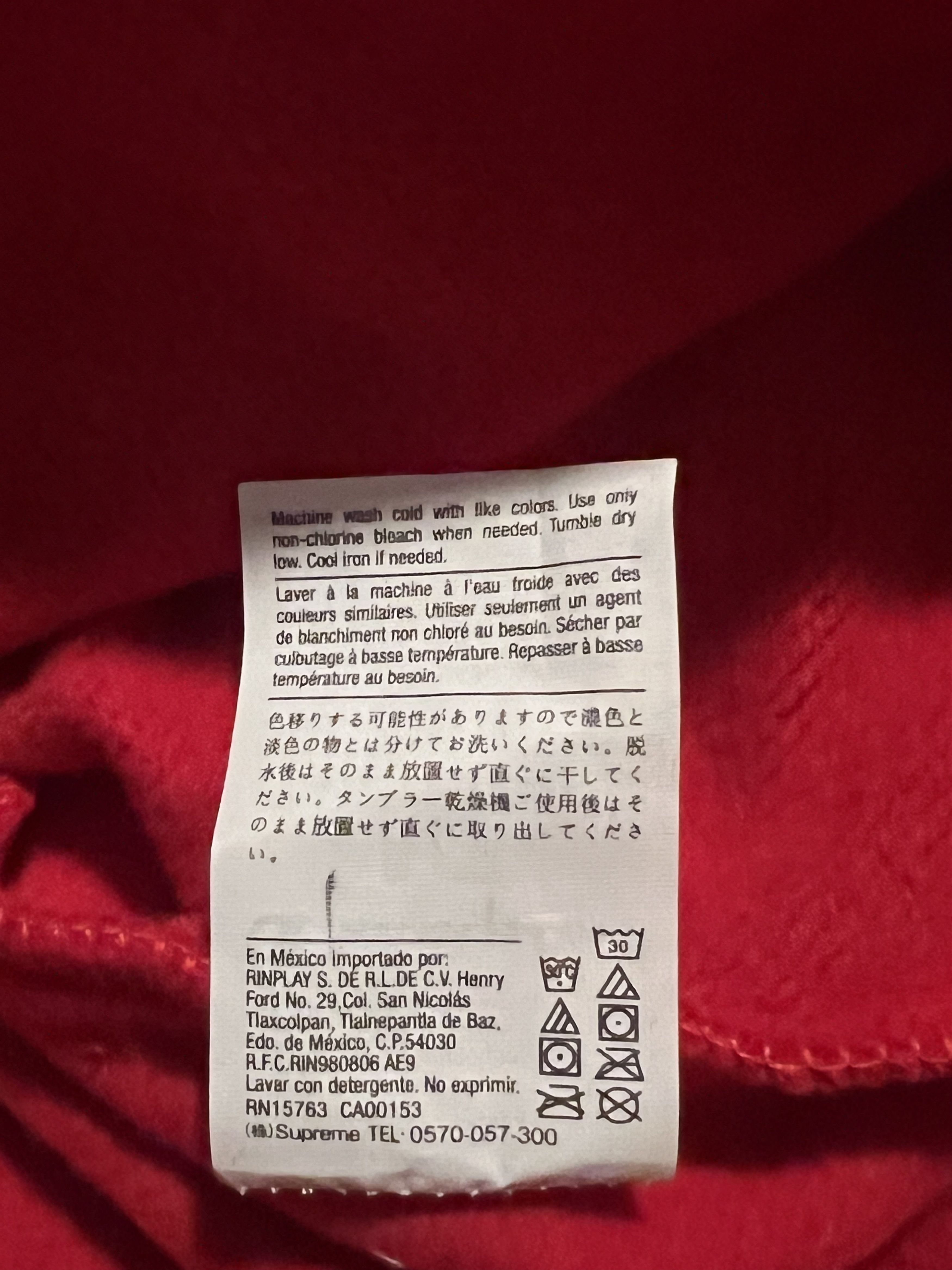 Supreme Supreme Champion Label Hooded Sweatshirt Red Extra Large Size US XL / EU 56 / 4 - 6 Thumbnail