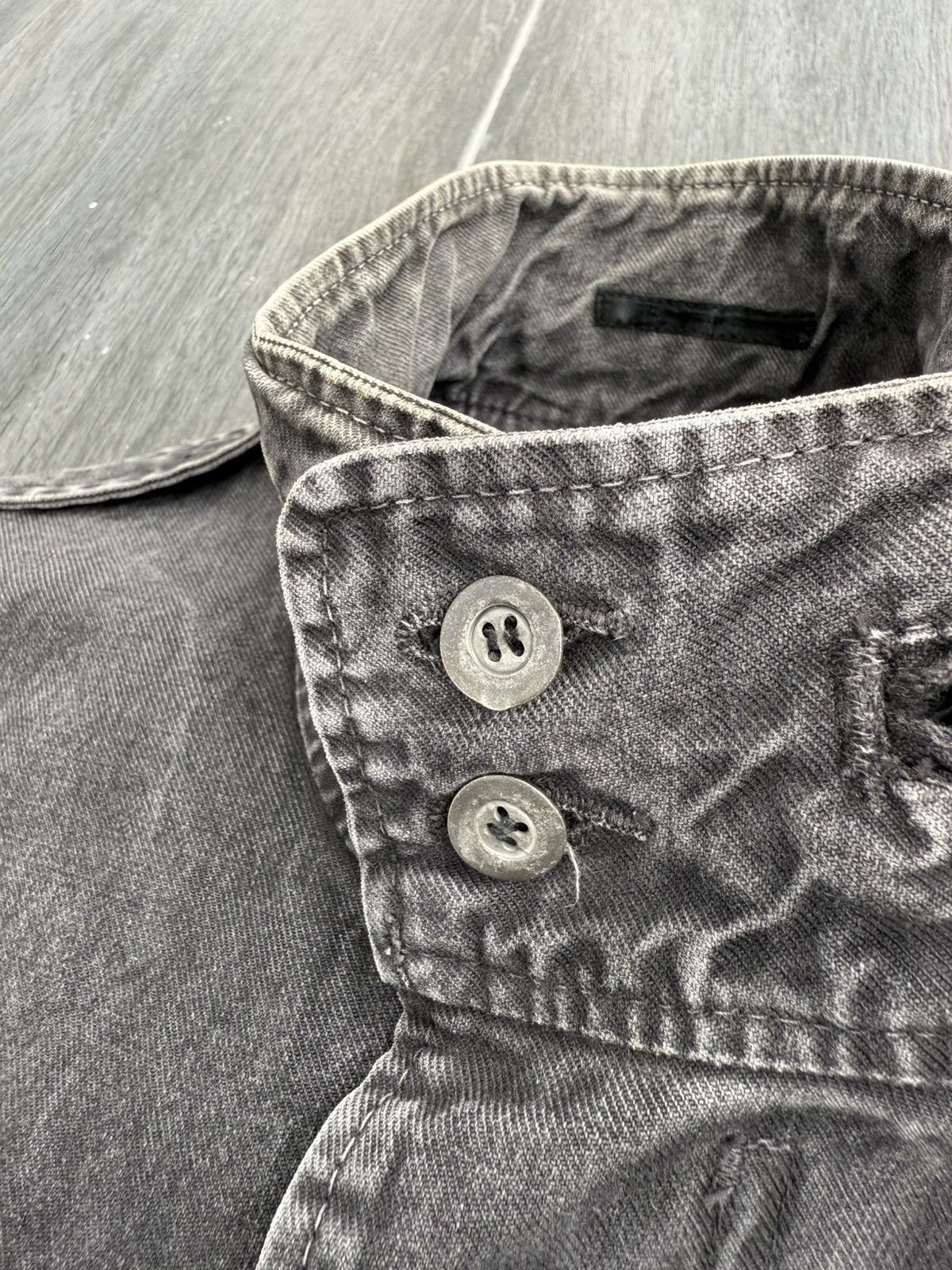 The Viridi-anne Crazy Faded The Viridi-Anne Multipocket Utility Denim Jacket Size US M / EU 48-50 / 2 - 8 Thumbnail