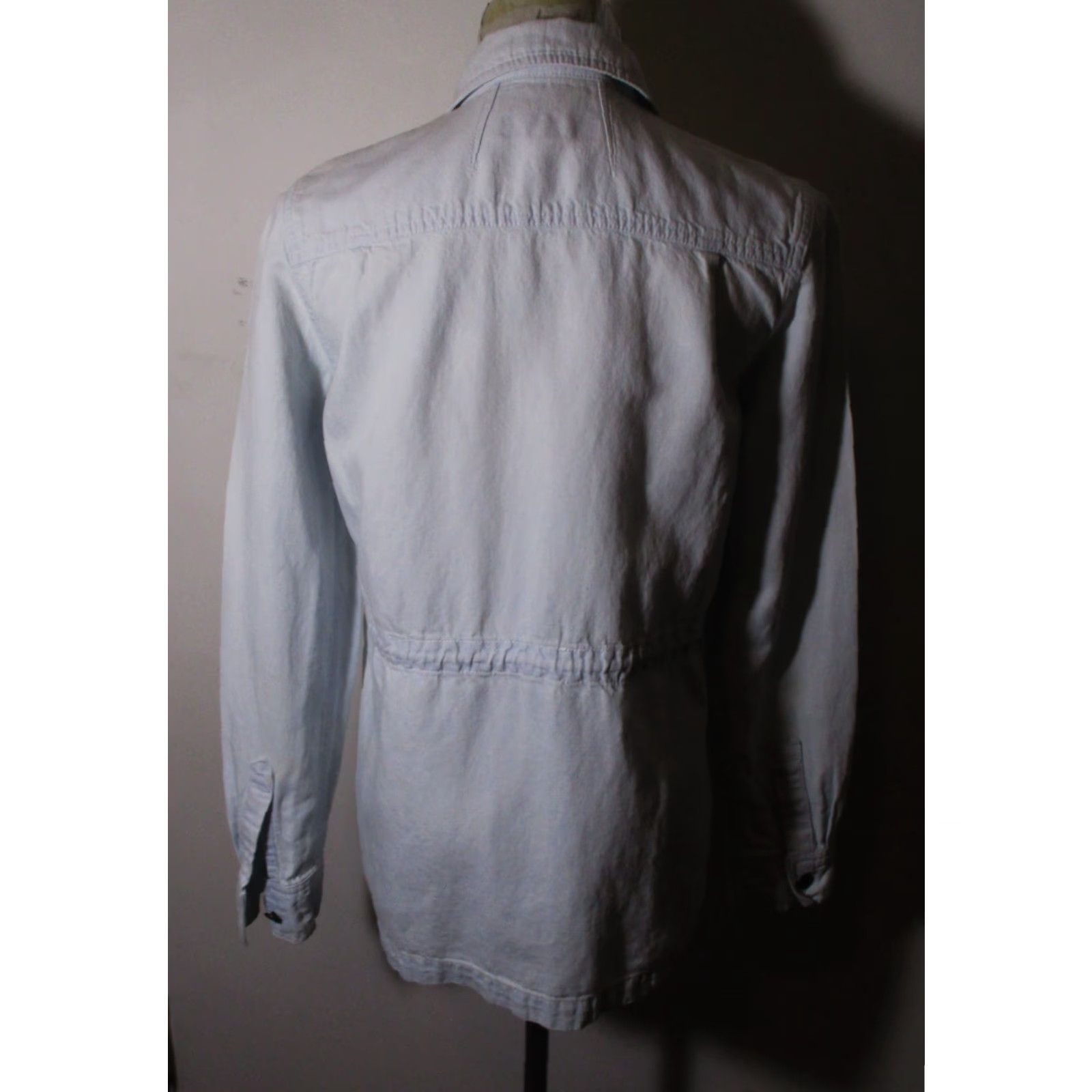 Ralph Lauren LAUREN Ralph Lauren Denim Jacket Women's XS Blue Linen Blend Size XS / US 0-2 / IT 36-38 - 5 Thumbnail