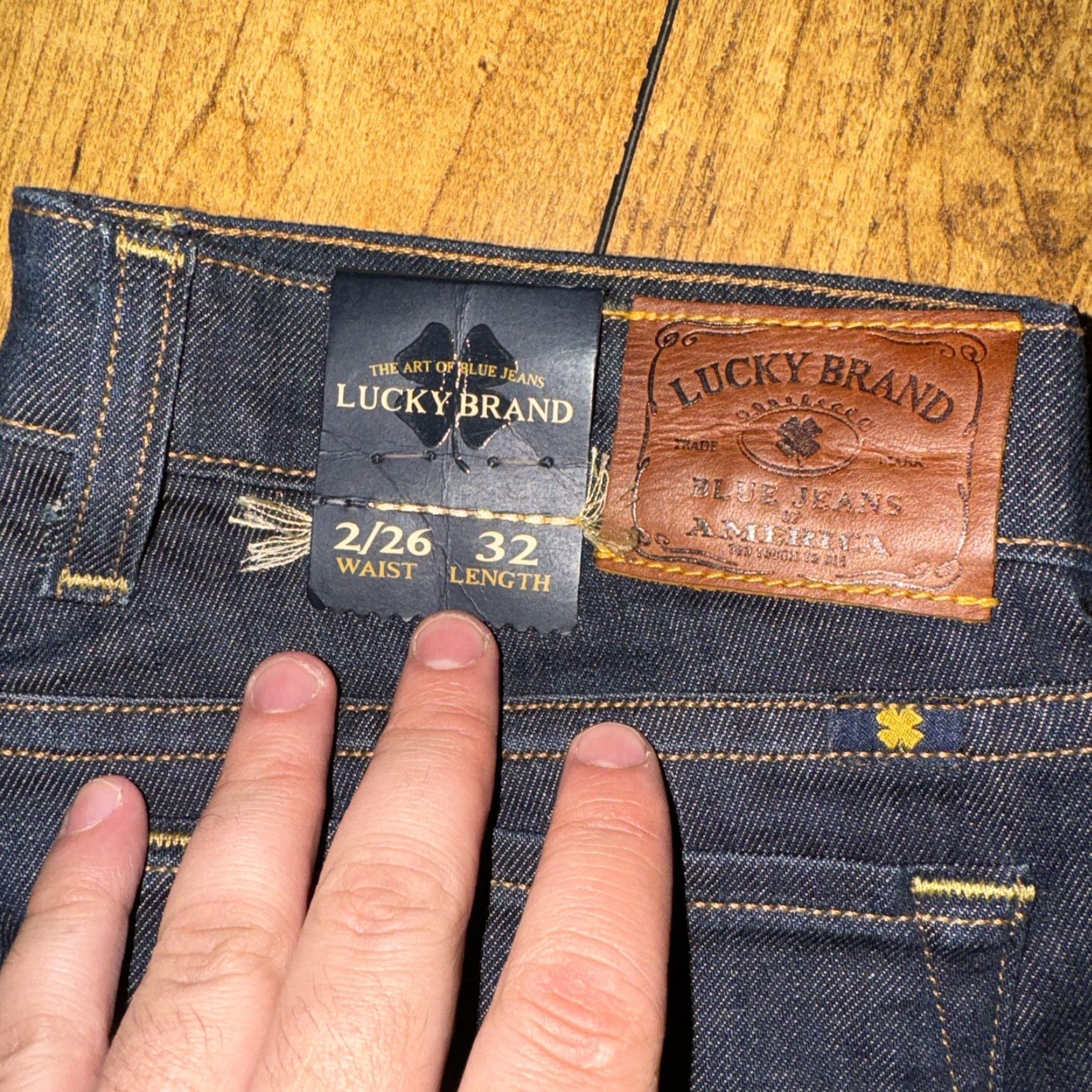 Lucky Brand Lucky Brand Jeans 2/26 32 Charlie Skinny Blue Denim BNWT Womens Jeans Size 26" / US 2 / IT 38 - 2 Thumbnail