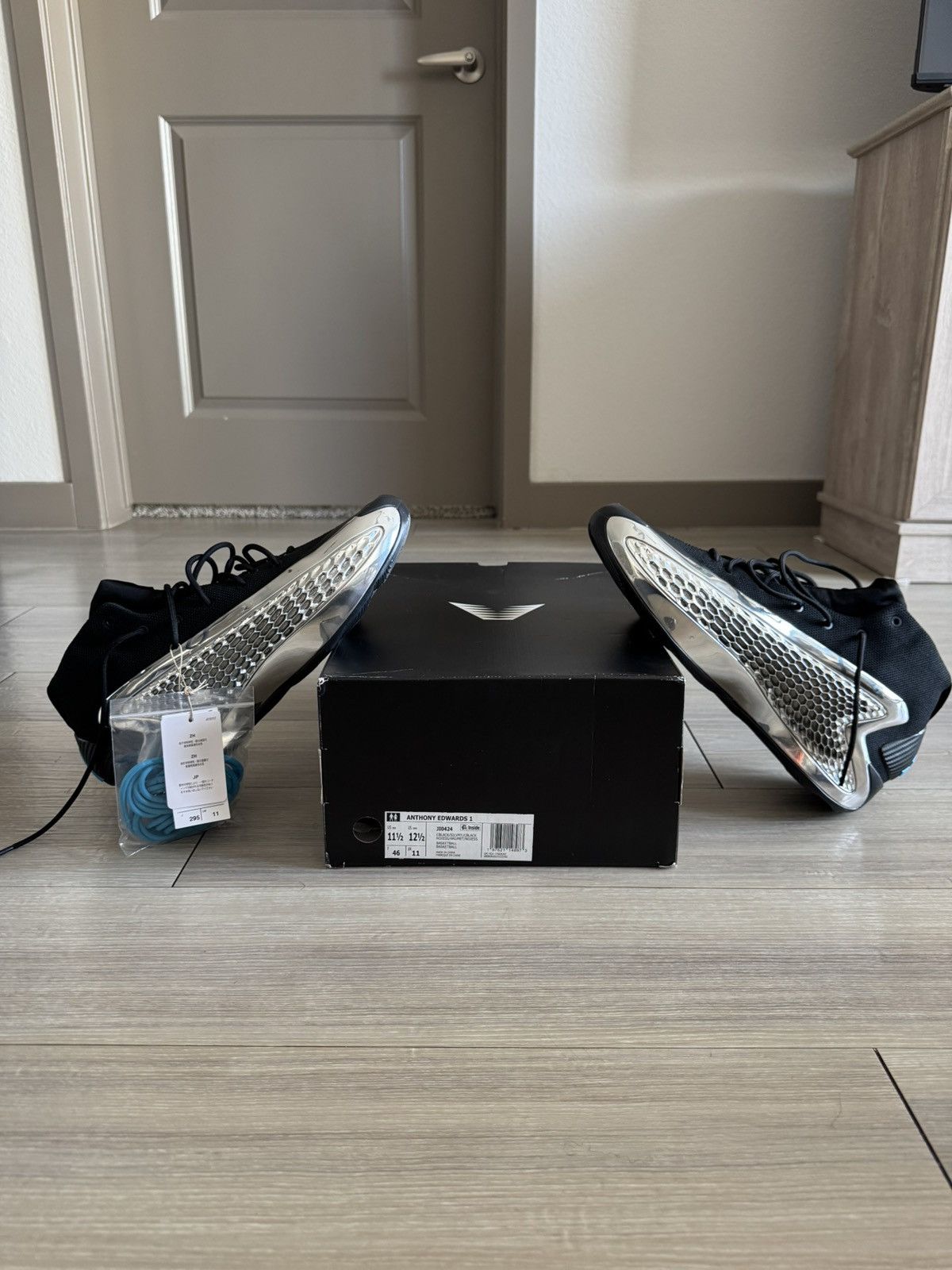 Adidas Anthony Edwards 1 Size US 11.5 / EU 44-45 - 7 Thumbnail