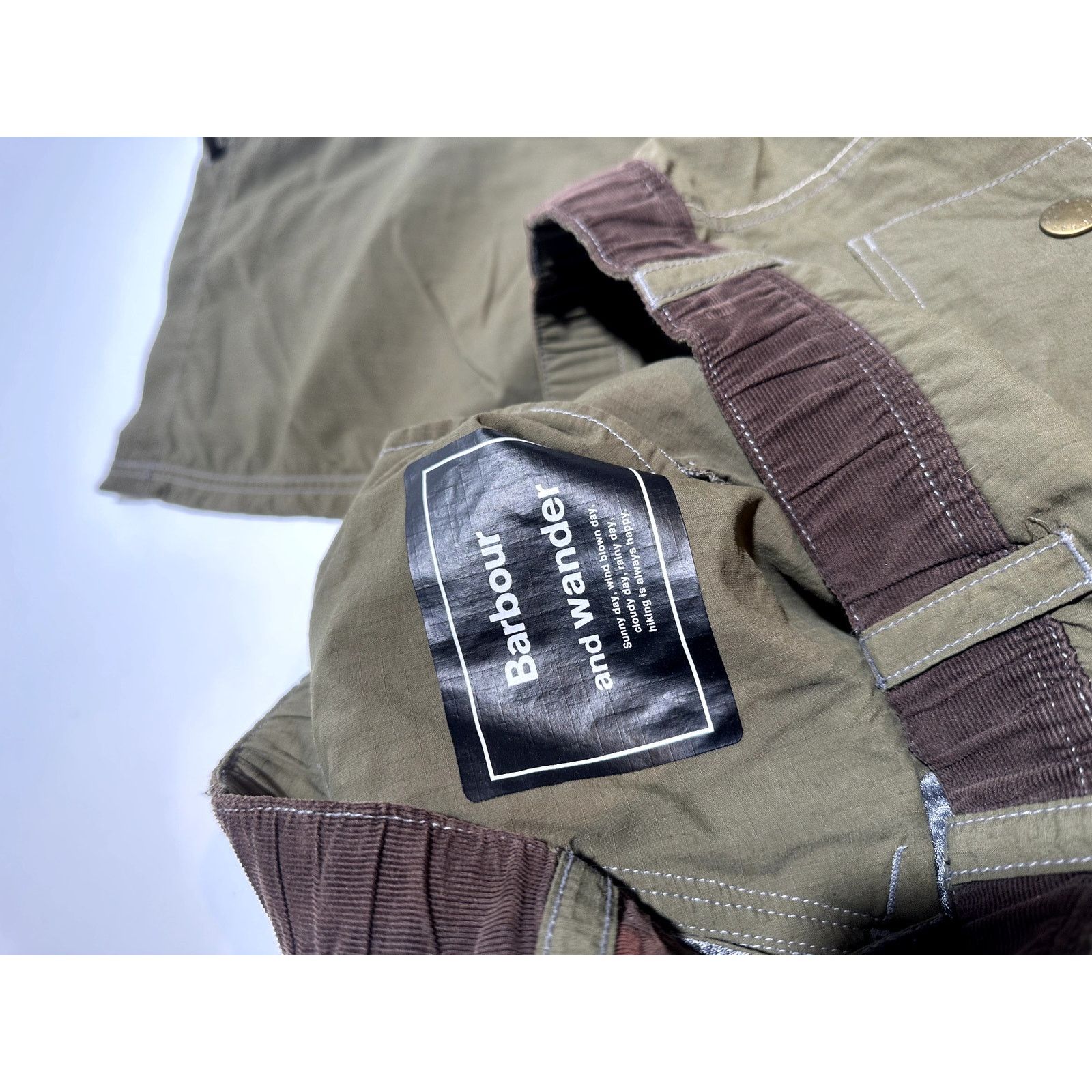 And Wander Barbour x And Wander Cargo Pants Size US 34 / EU 50 - 8 Thumbnail