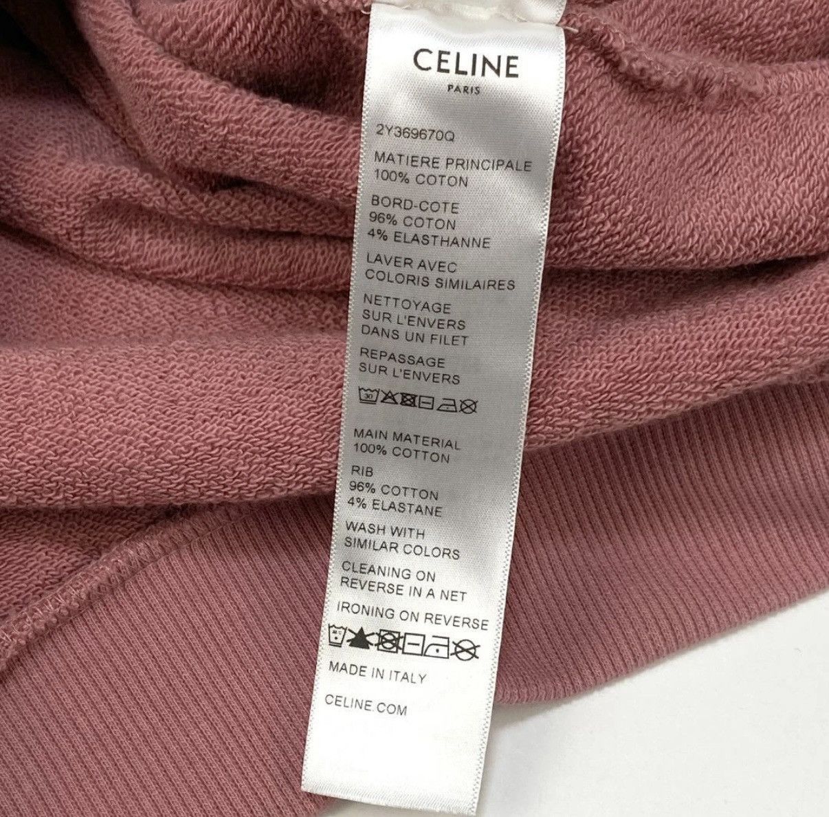 Celine Celine Hoodie Size US M / EU 48-50 / 2 - 11 Thumbnail