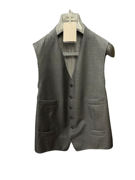 Tom Ford o1sndg1025 Vest in Grey Size US L / EU 52-54 / 3 - 1 Preview