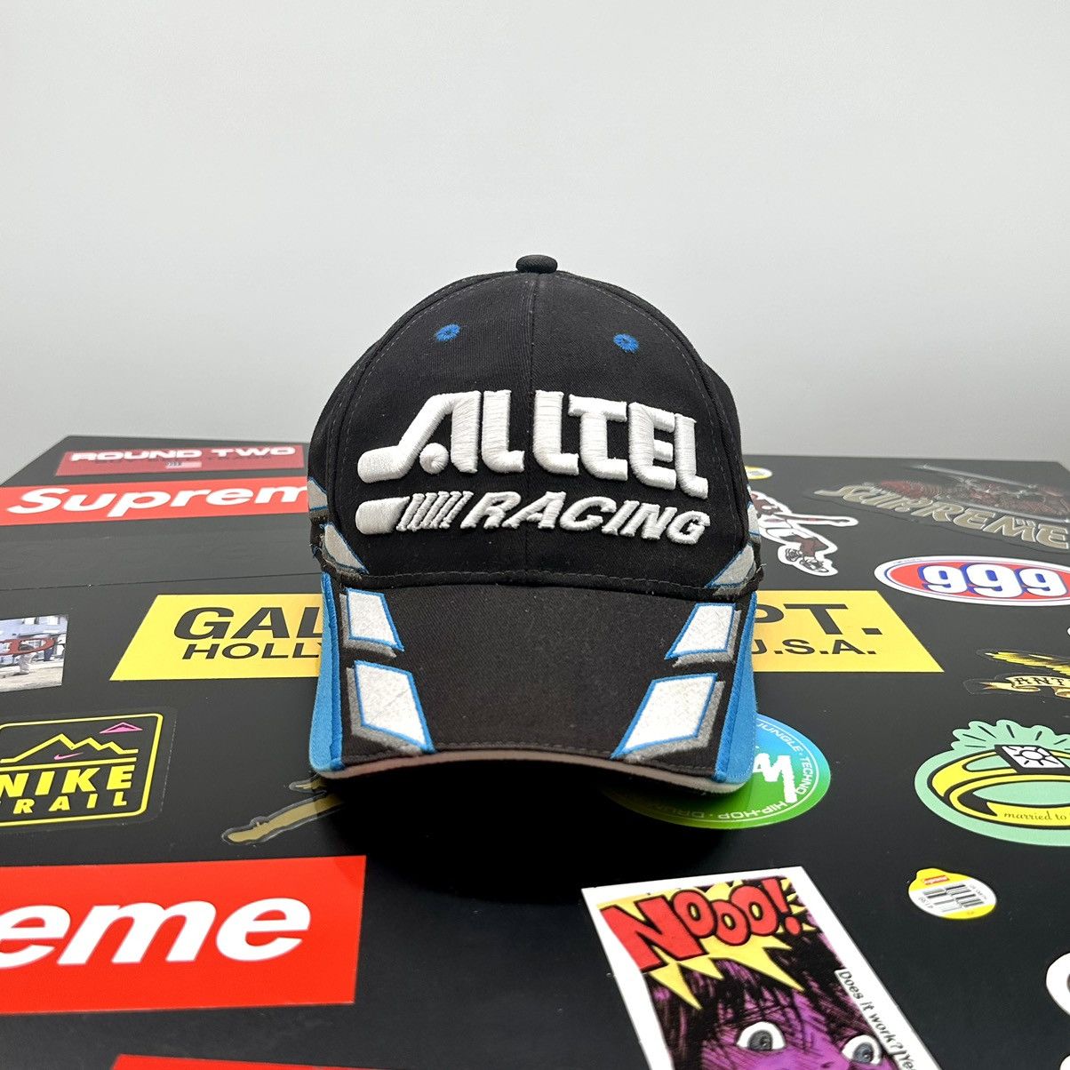 NASCAR Vintage NASCAR ALLTEL Velcroback Hat 📶 Size ONE SIZE - 1 Thumbnail