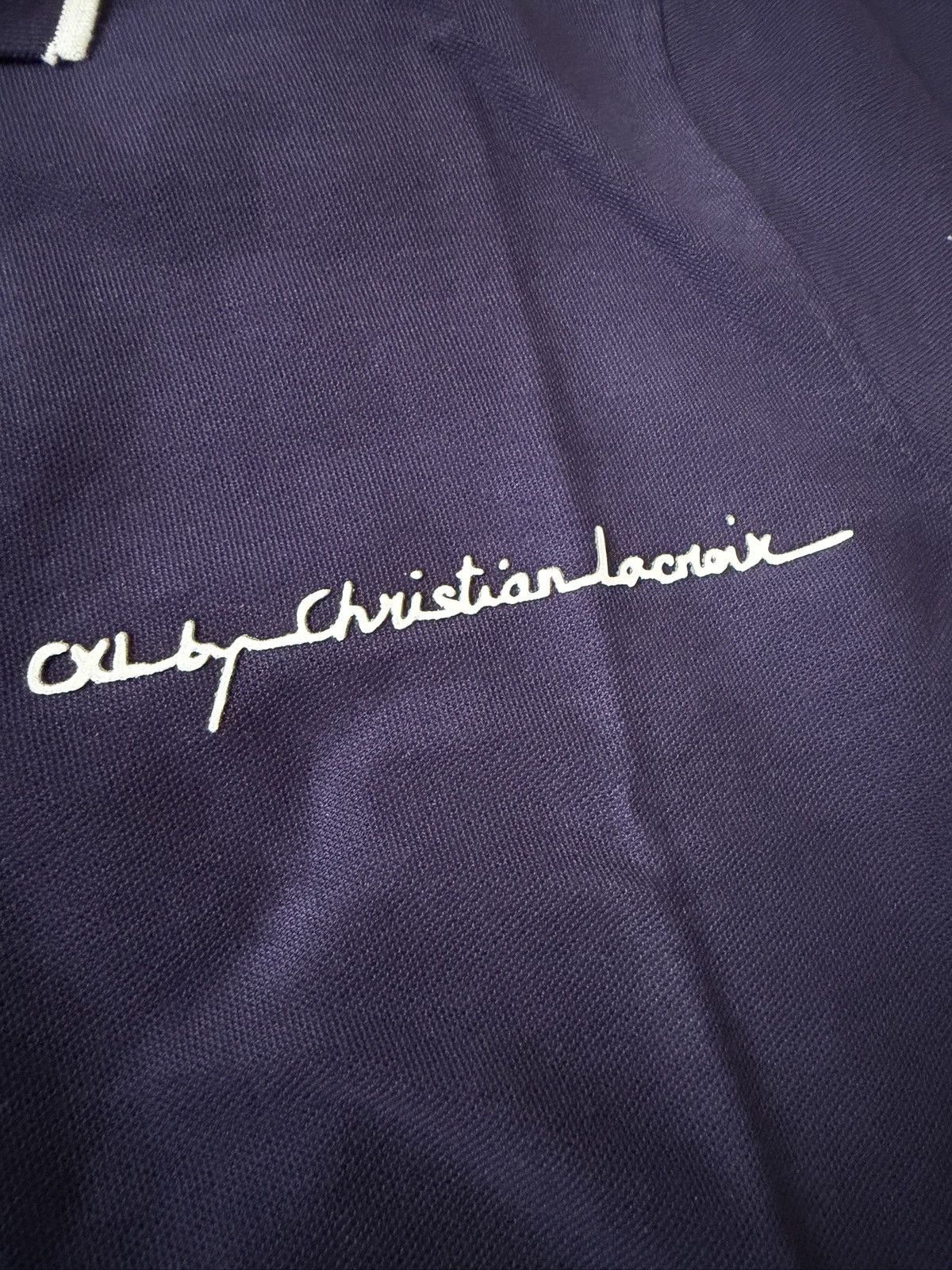 Christian Lacroix Christian Lacroix Men’s Navy Polo Shirt size S Size US S / EU 44-46 / 1 - 3 Thumbnail