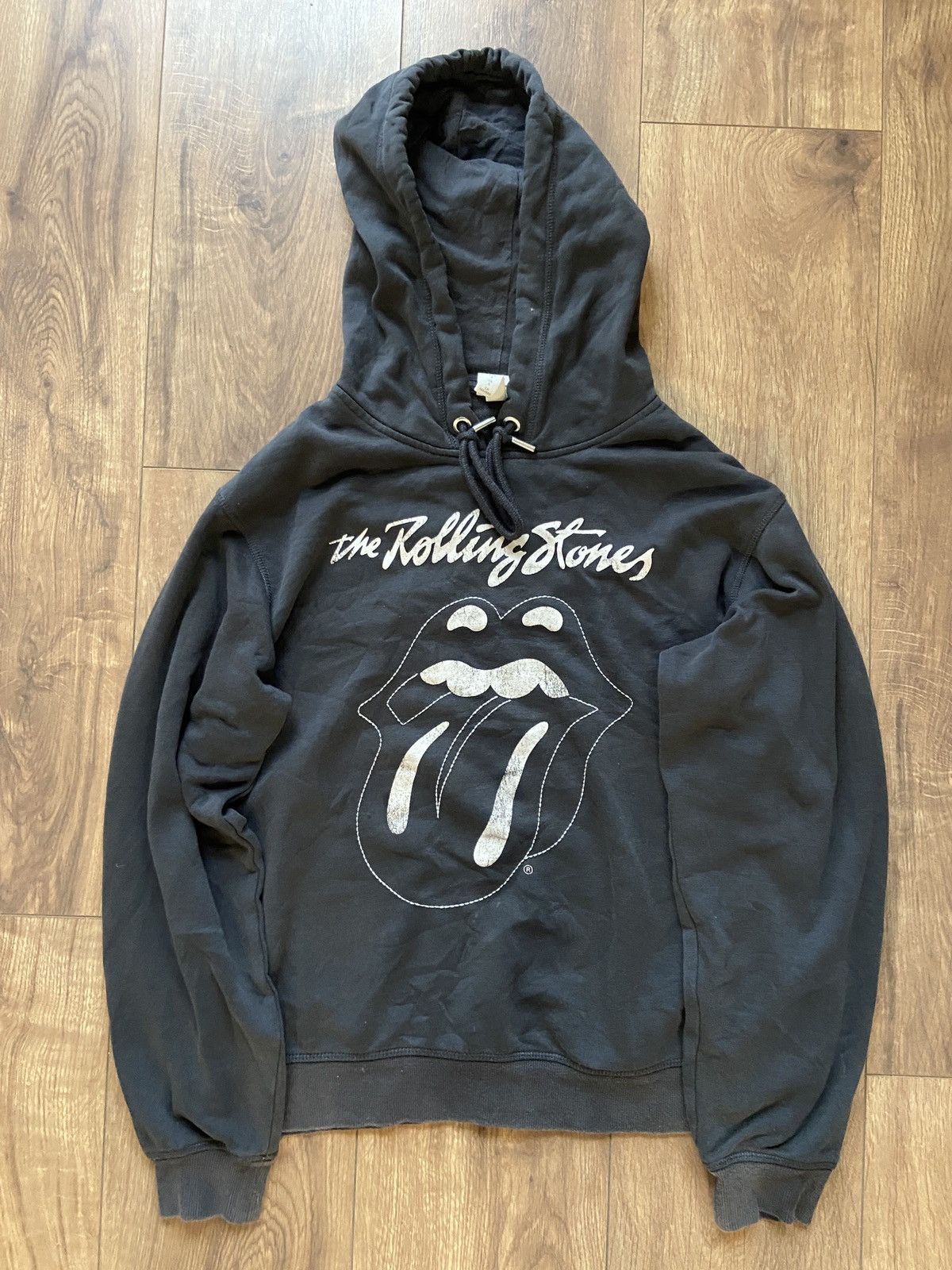 The Rolling Stones Rolling Stones x HM logo vintage hoodie Size US S / EU 44-46 / 1 - 1 Thumbnail
