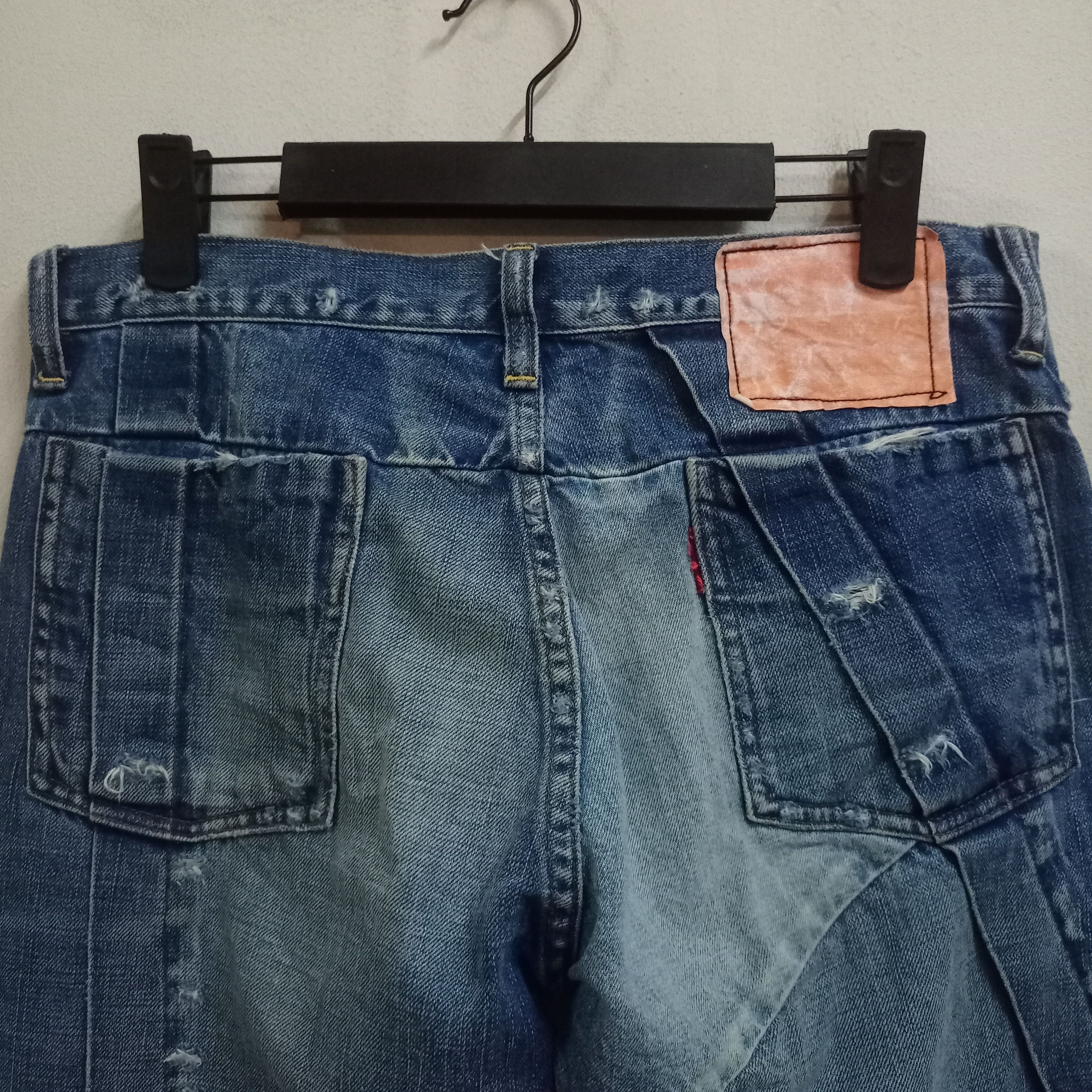 Japanese Brand Vintage Japanese Rna Inc Avant Garde Style Jeans Size 30" / US 8 / IT 44 - 8 Thumbnail