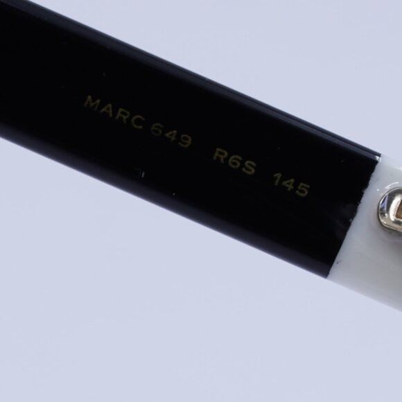 Marc Jacobs Marc Jacobs MARC 649 0R6S 00 Eyeglasses Grey/Black 53mm Size ONE SIZE - 7 Thumbnail
