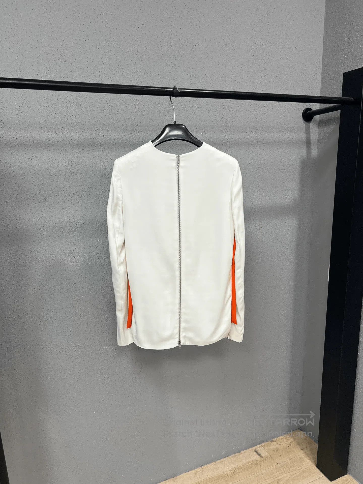 Celine Old Celine Colorblock Long-Sleeve Shirt. Size XXS / US 00 / IT 34 - 2 Thumbnail