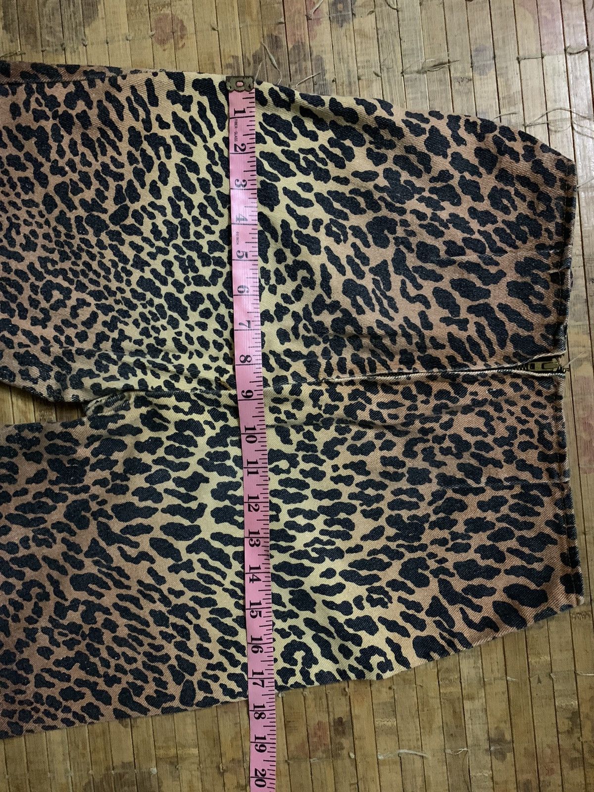 Made In The Shade × Vintage Vtg 70s-80s Made In The Shade Cheetah With Talon 42 Zipper Size 25" / US 0 / IT 36 - 20 Thumbnail