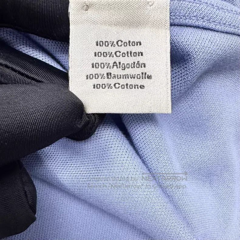 Hermes Hermes Light Blue Pocket Embroidered H Logo Short Sleeve Size US L / EU 52-54 / 3 - 4 Thumbnail
