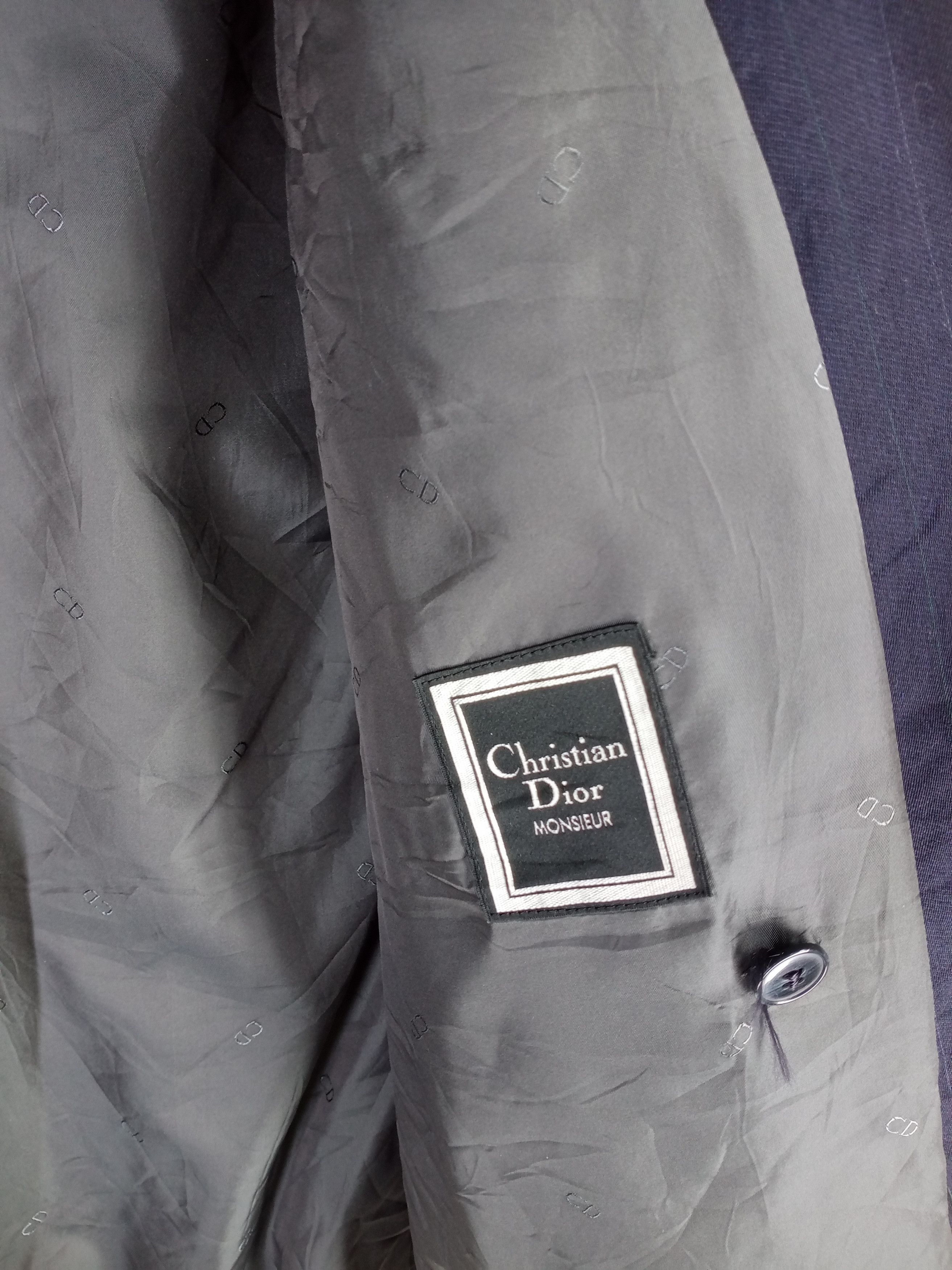 Vintage Christian Dior Monsieur Double Breasted Blazer