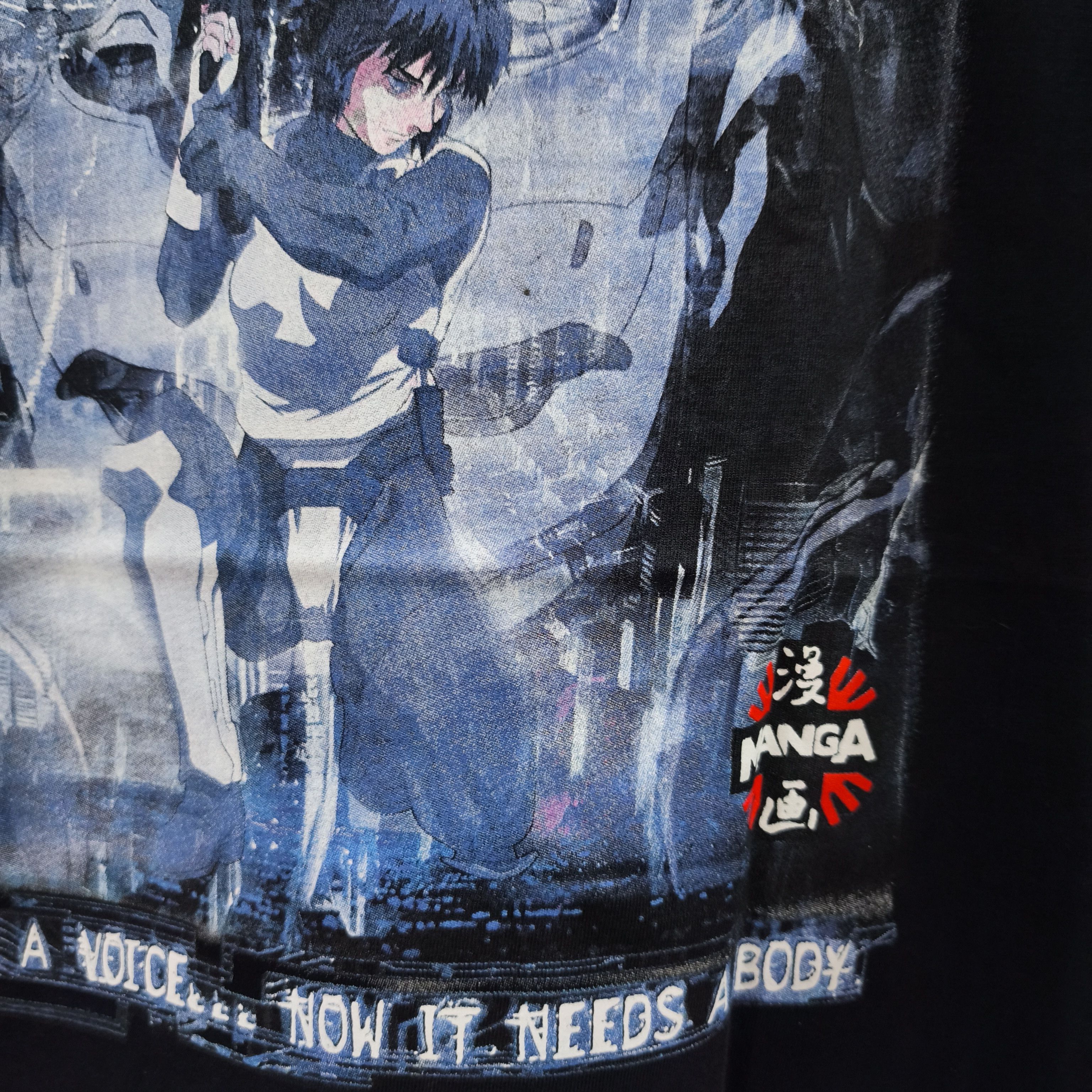 Anime Ghost In The Shell Body Mirror T-shirt Size US XL / EU 56 / 4 - 8 Thumbnail