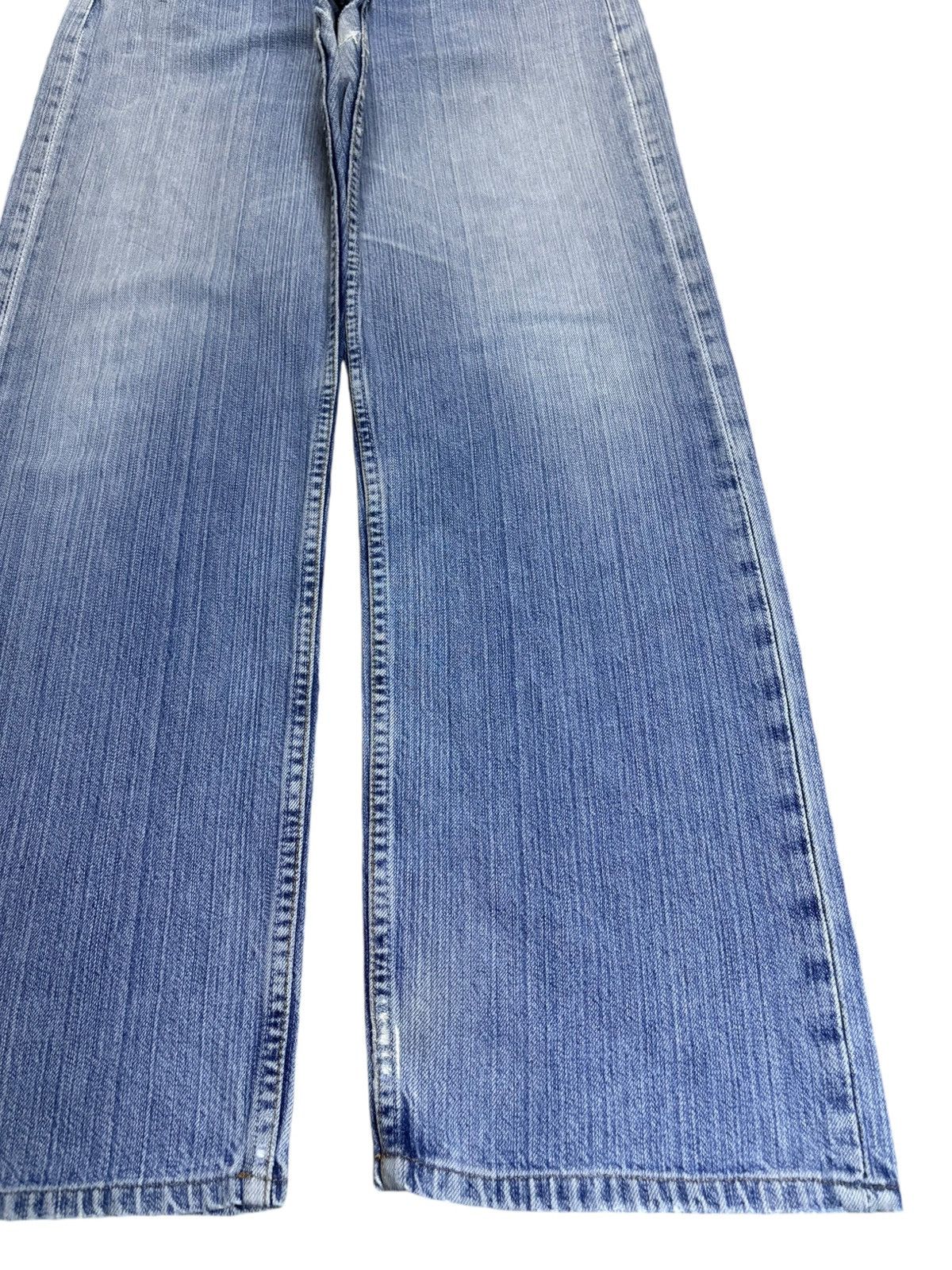 Levi's × Levi's Vintage Clothing Vintage 90s Levis 512 Blue Wash Distressed Baggy Jeans Size US 35 - 7 Thumbnail