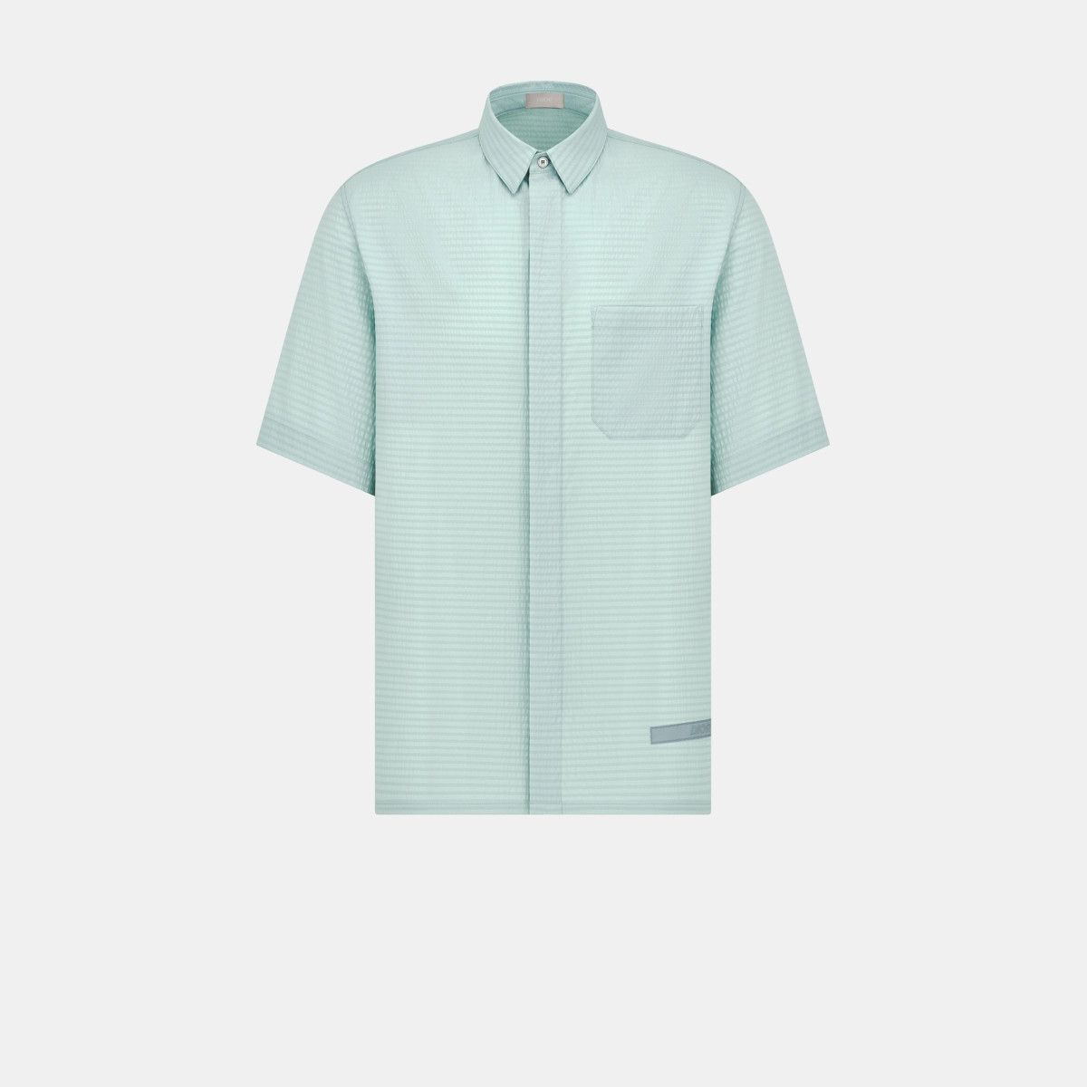 Dior o1bcso1str1224 Parley Short-Sleeved Shirt in Sea Green Size US XL / EU 56 / 4 - 1 Thumbnail
