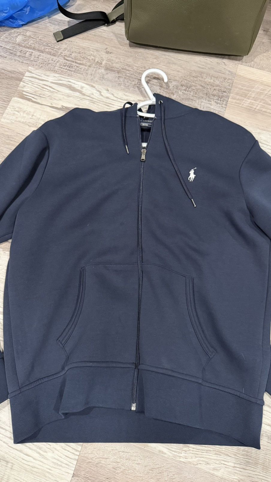 Polo Ralph Lauren Navy Blue Zip Up PRL Size US M / EU 48-50 / 2 - 3 Thumbnail