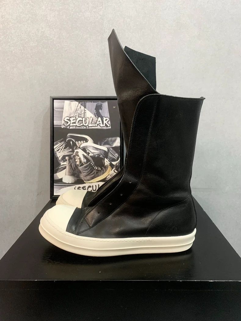 Rick Owens Rick Owens Classic Black High-2508 Size US 8 / EU 41 - 3 Thumbnail