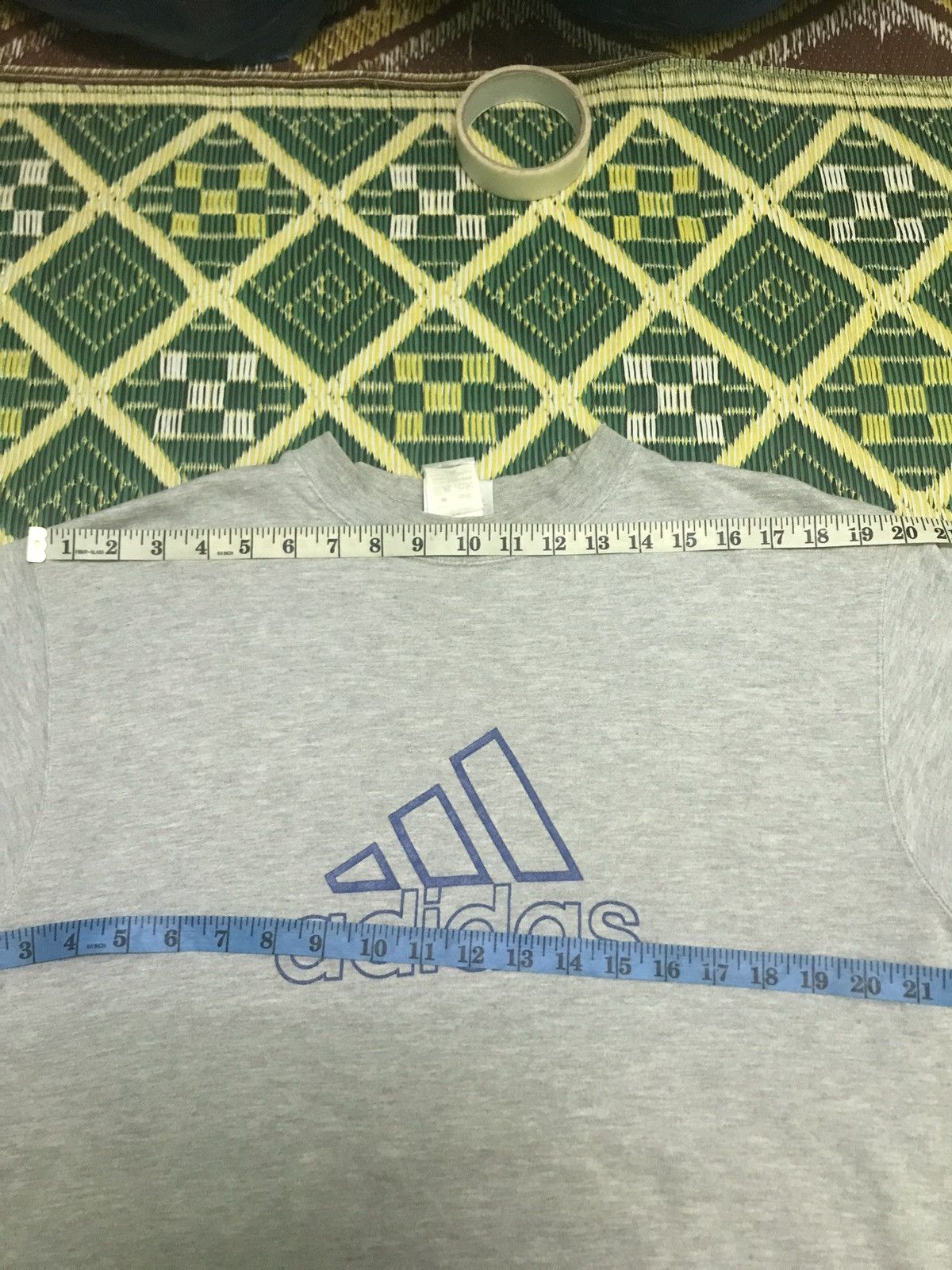 Adidas ‼️‼️ adidas big logo sweatshirt japanese Size US L / EU 52-54 / 3 - 9 Thumbnail