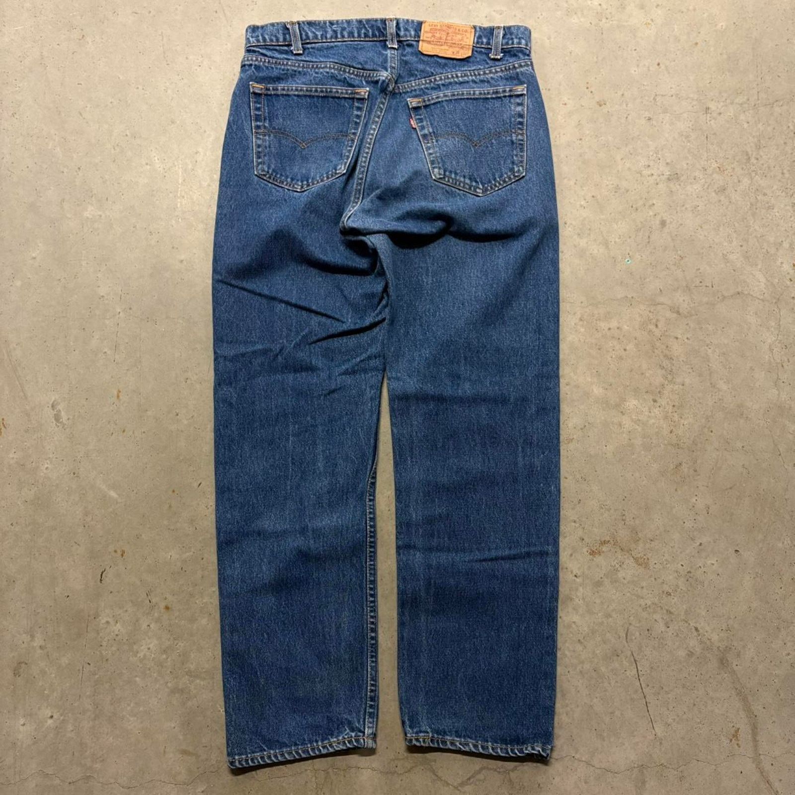 Levi's × Vintage Crazy Vintage 80s Levi's 505 Straight Leg Denim Jeans Size US 36 / EU 52 - 4 Thumbnail