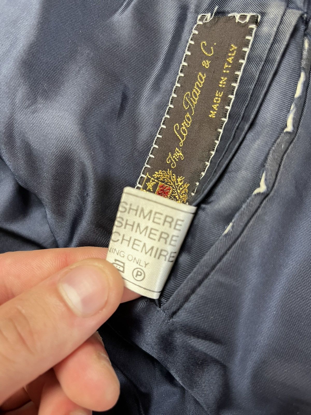 Canali × Vintage Vintage Canali cashmere blazer Size 50R - 9 Thumbnail