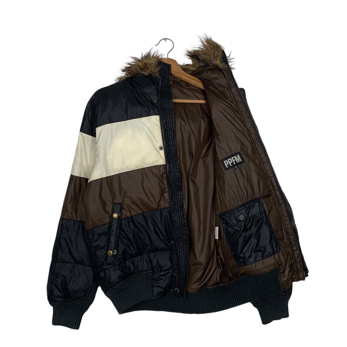 PPFM PPFM Quilted Hooded Jacket Size US M / EU 48-50 / 2 - 10 Thumbnail