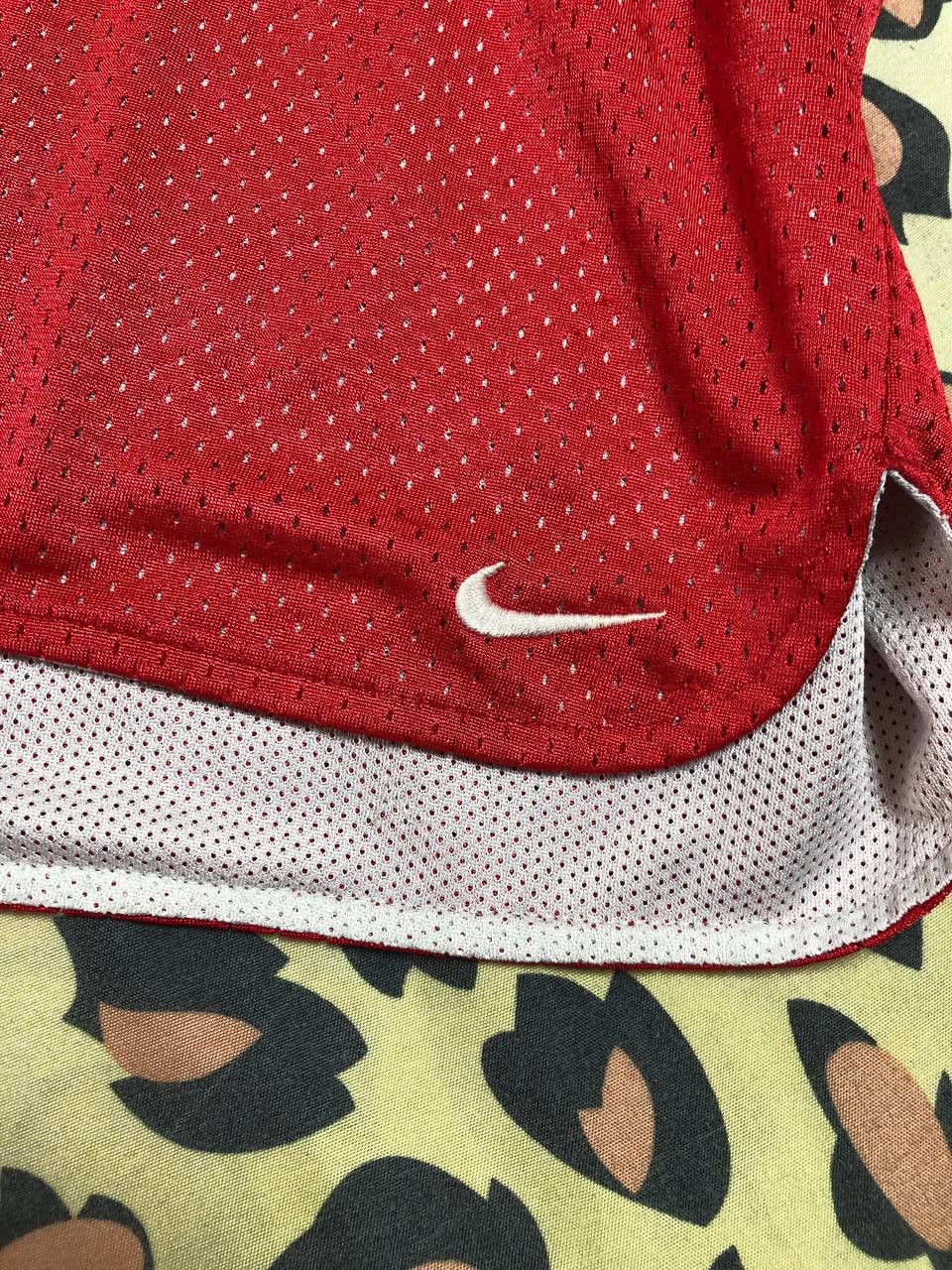 Nike × Vintage Vintage Nike Swoosh Big Logo 80S Nylon Shorts Y2K Drill Size US 32 / EU 48 - 8 Thumbnail