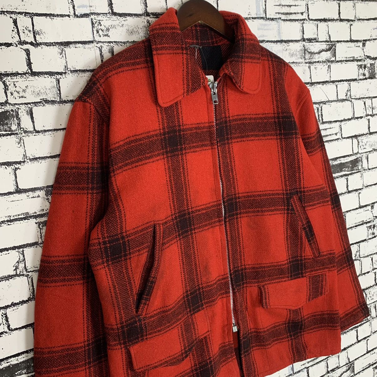 Vintage Vintage 40s North Country Outdoor Coat Tartan Jacket Size US L / EU 52-54 / 3 - 7 Thumbnail