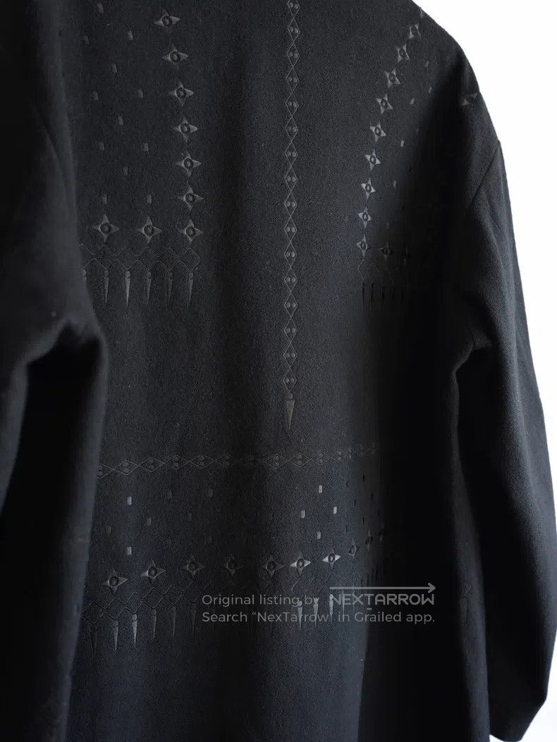 Yohji Yamamoto Yohji Yamamoto Full-Back Embroidered Long Coat Size US S / EU 44-46 / 1 - 7 Thumbnail