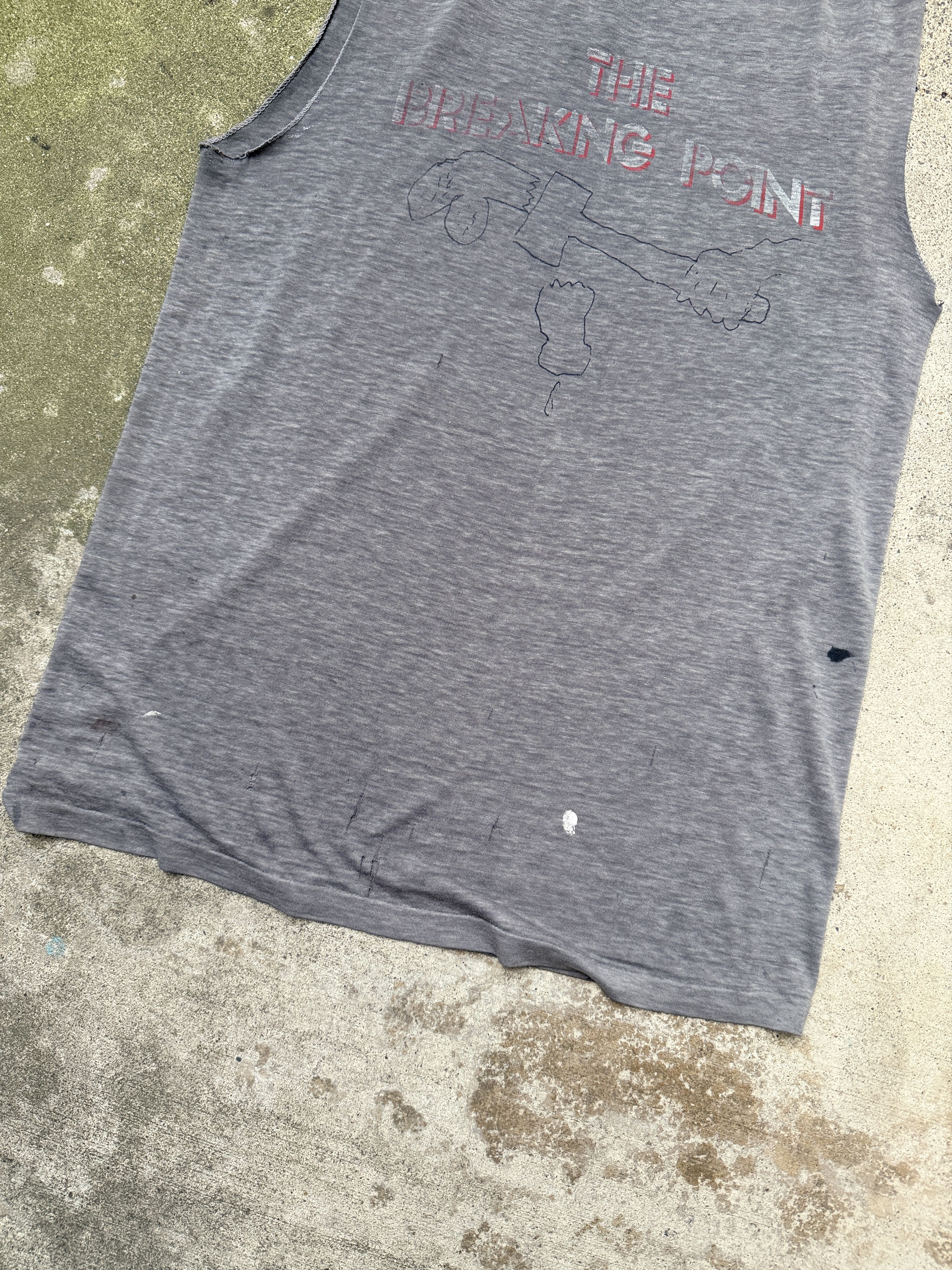 Vintage vintage iggy pop thrashed punk rock t-shirt tee Size US M / EU 48-50 / 2 - 6 Thumbnail