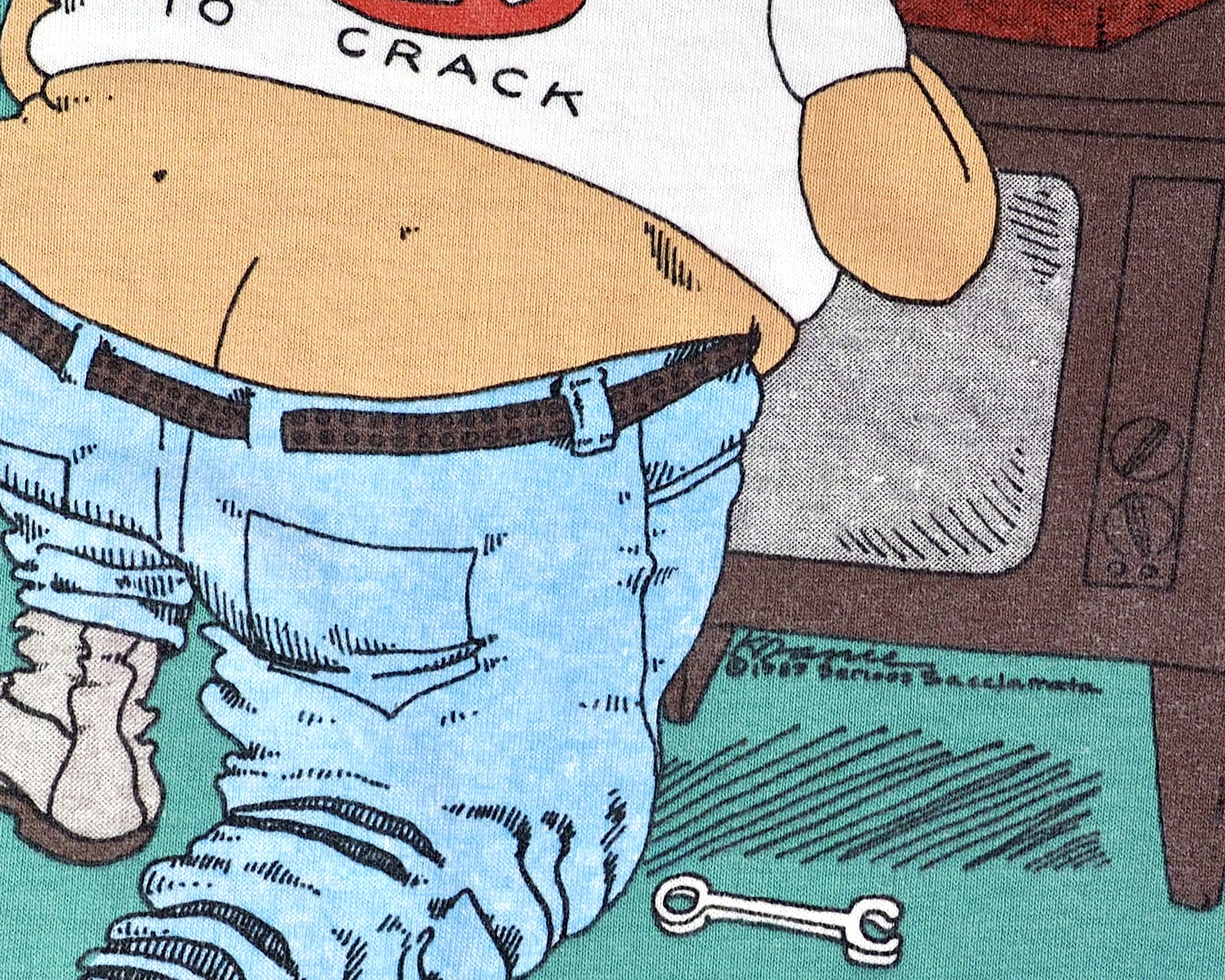 Vintage Vintage 1990s "Just Say No To Crack" Graphic Shirt L Size US L / EU 52-54 / 3 - 5 Thumbnail